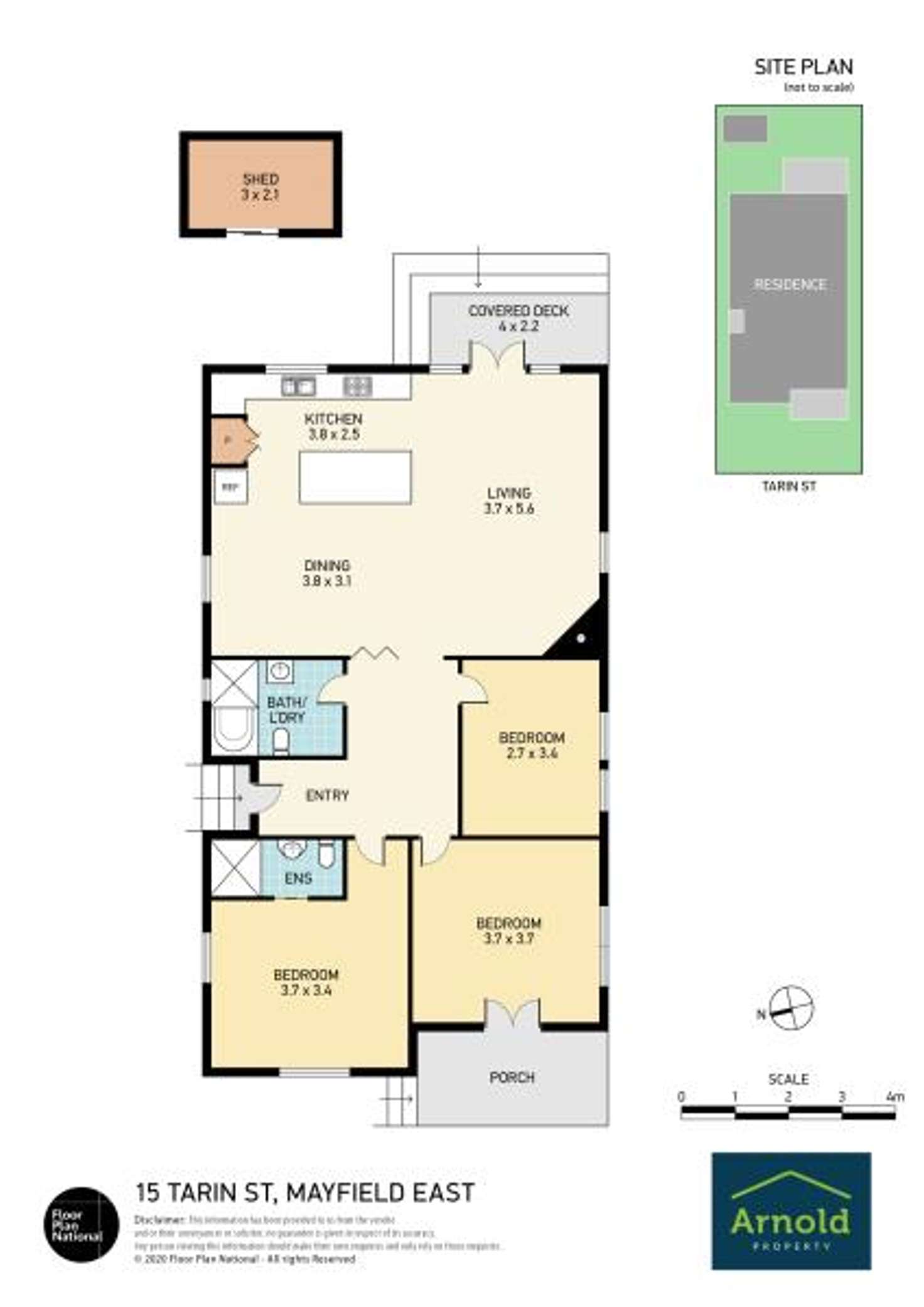 Floorplan of Homely house listing, 15 Tarin Street, Mayfield East NSW 2304