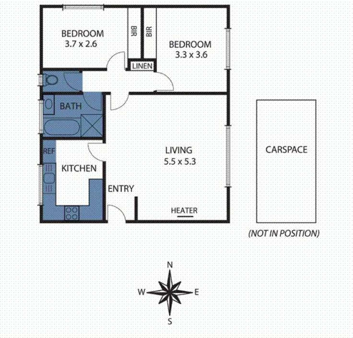 Floorplan of Homely apartment listing, 2/6 Soudan Street, Malvern VIC 3144