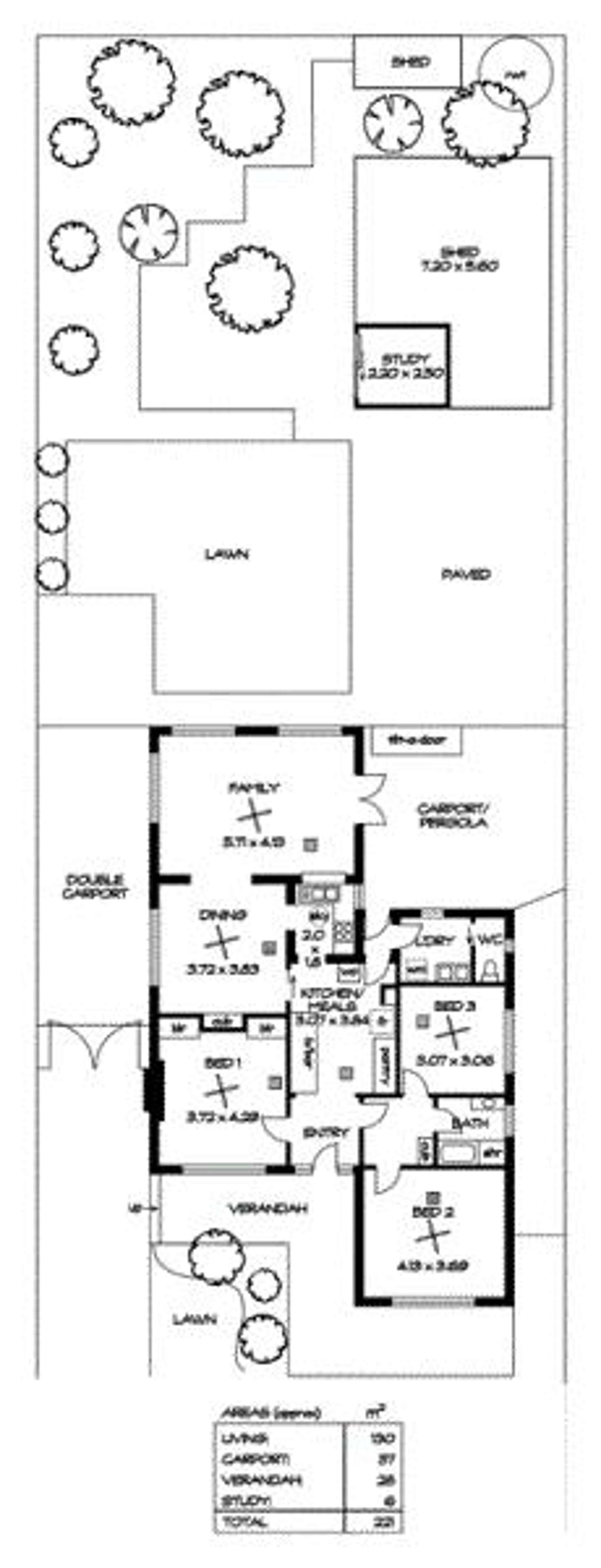 Floorplan of Homely house listing, 60 Barnes Avenue, Magill SA 5072