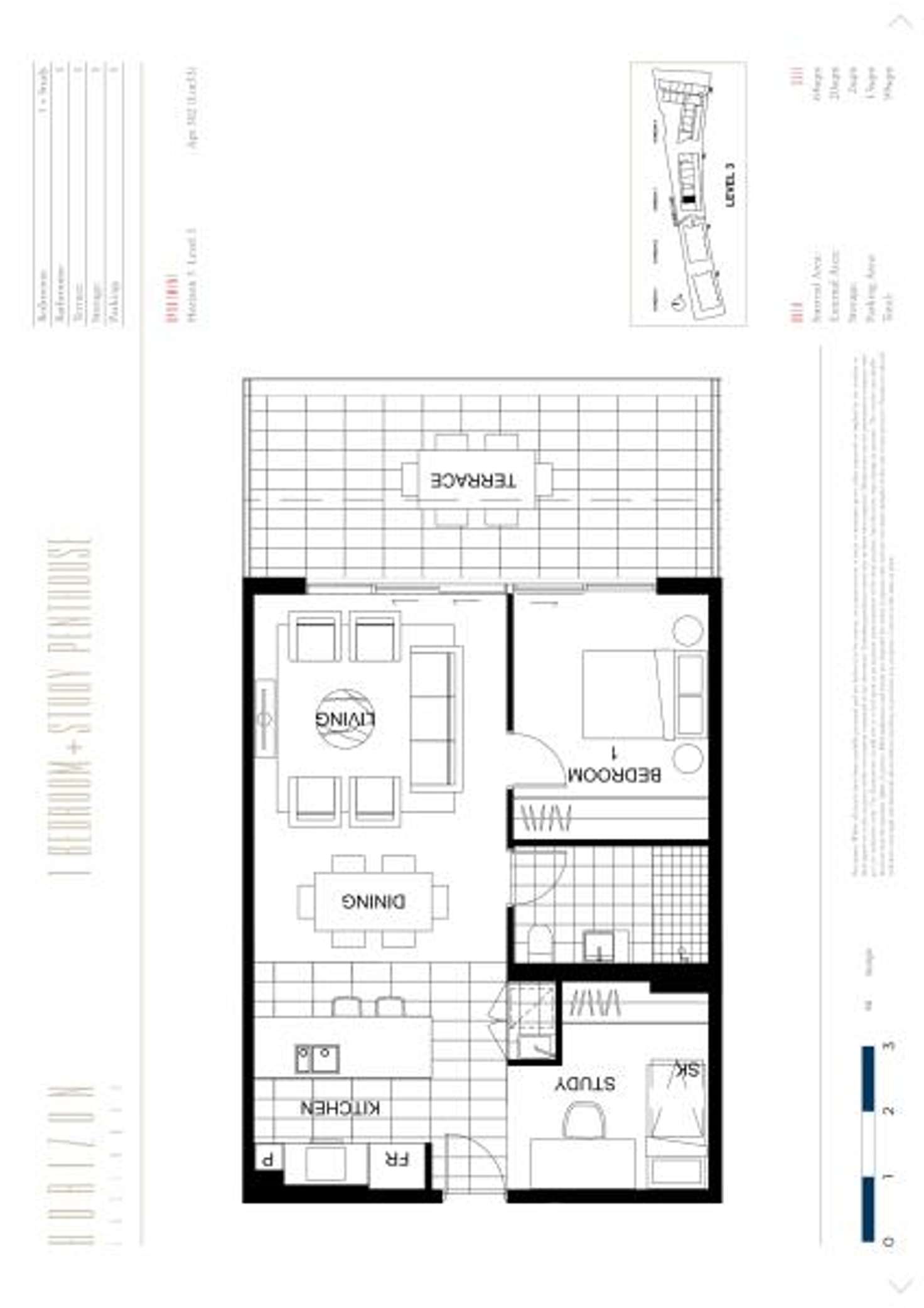 Floorplan of Homely apartment listing, H3,302/78 Mobbs Lane Eastwood, Eastwood NSW 2122