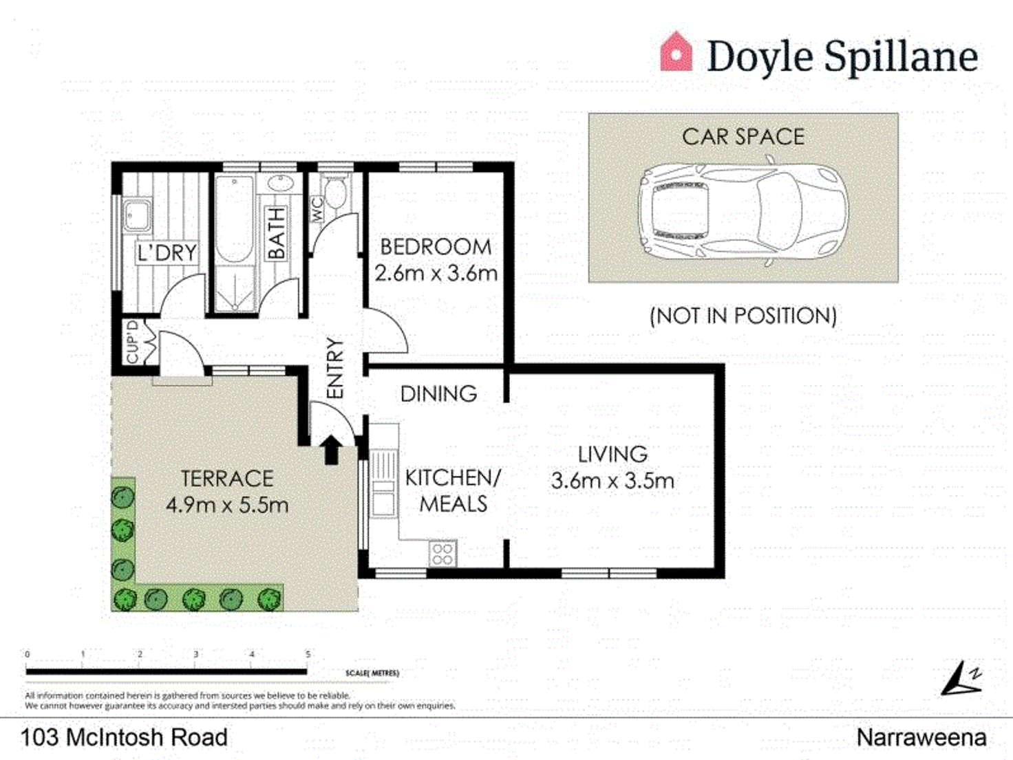 Floorplan of Homely flat listing, Flat @ 103 McIntosh Road, Narraweena NSW 2099
