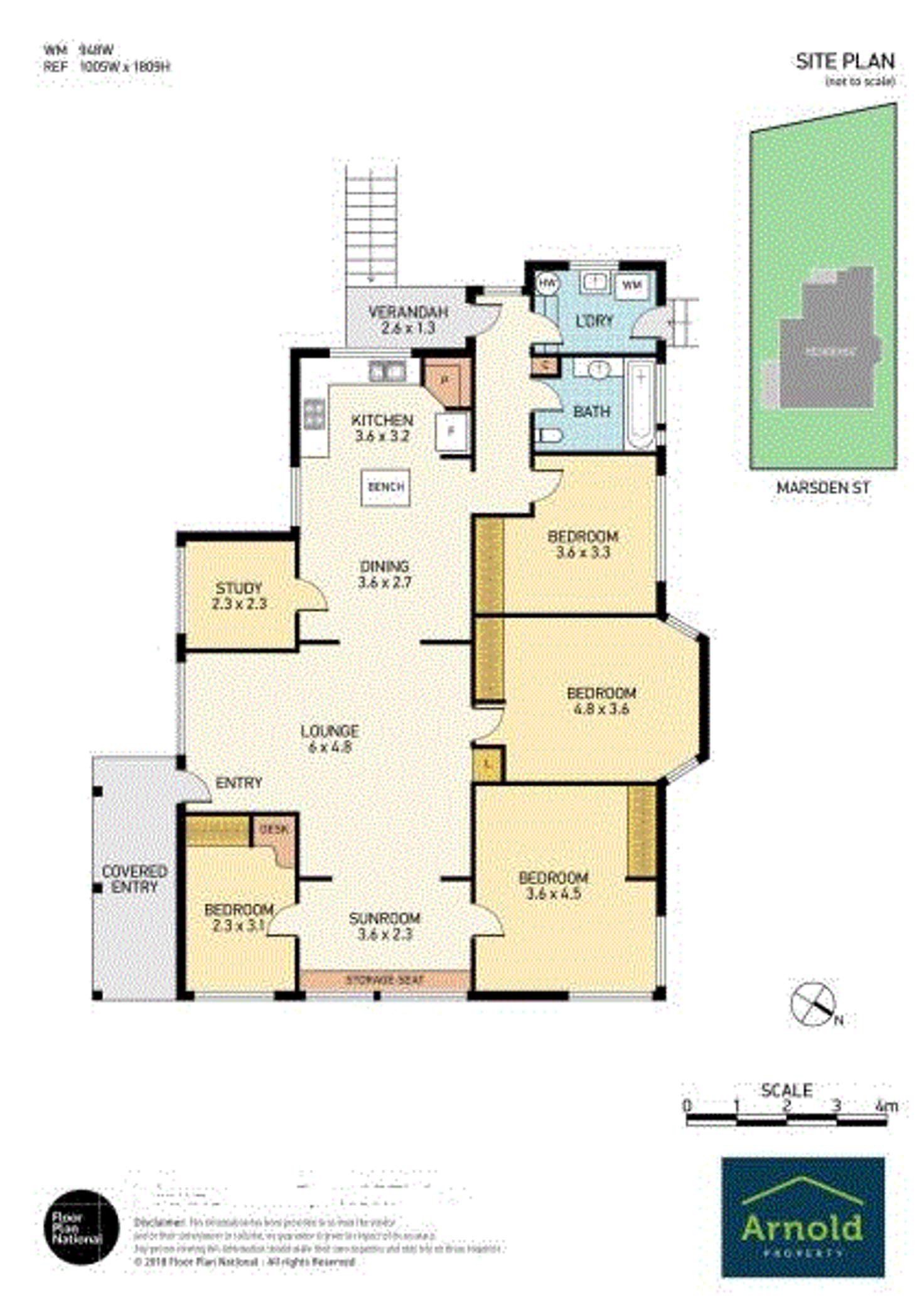 Floorplan of Homely house listing, 5 Marsden Street, Shortland NSW 2307