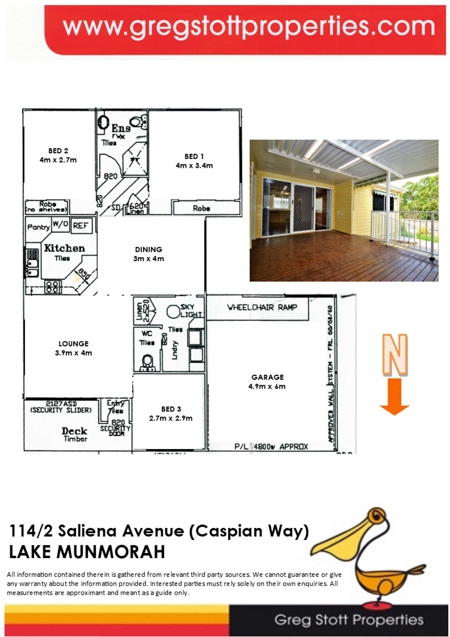 Floorplan of Homely retirement listing, 114/2 Saliena Avenue, Lake Munmorah NSW 2259