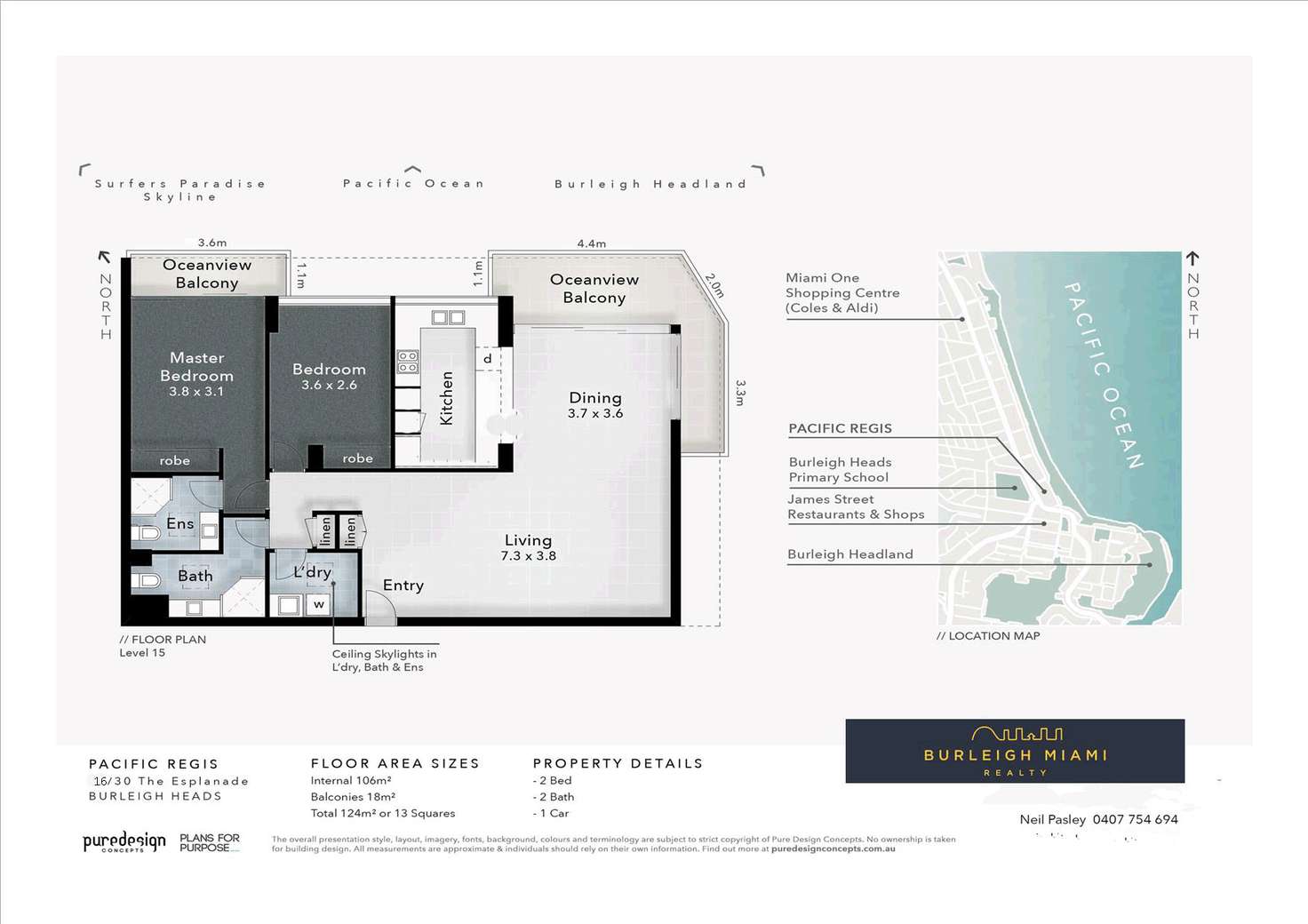 Floorplan of Homely apartment listing, 16/30 The Esplanade, Burleigh Heads QLD 4220