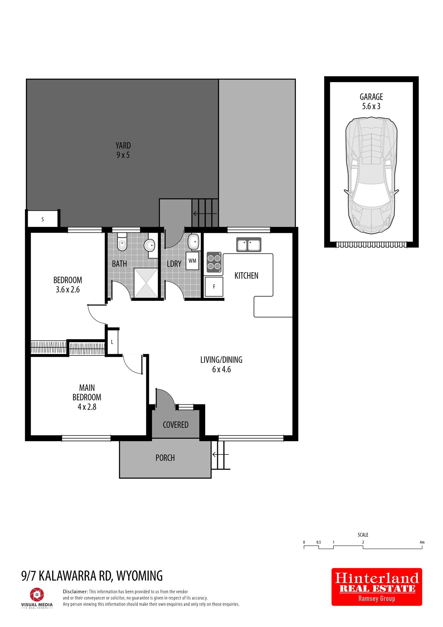 Floorplan of Homely villa listing, 9/4 Kalawarra Road, Wyoming NSW 2250