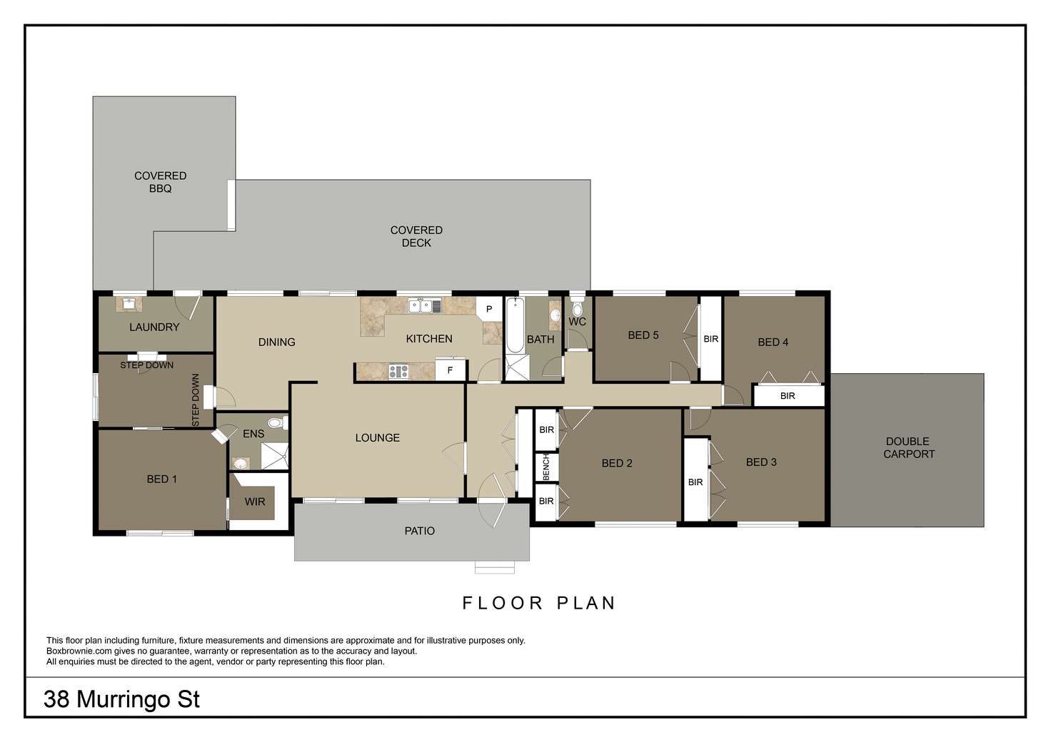 Floorplan of Homely house listing, 38 Murringo Street, Young NSW 2594