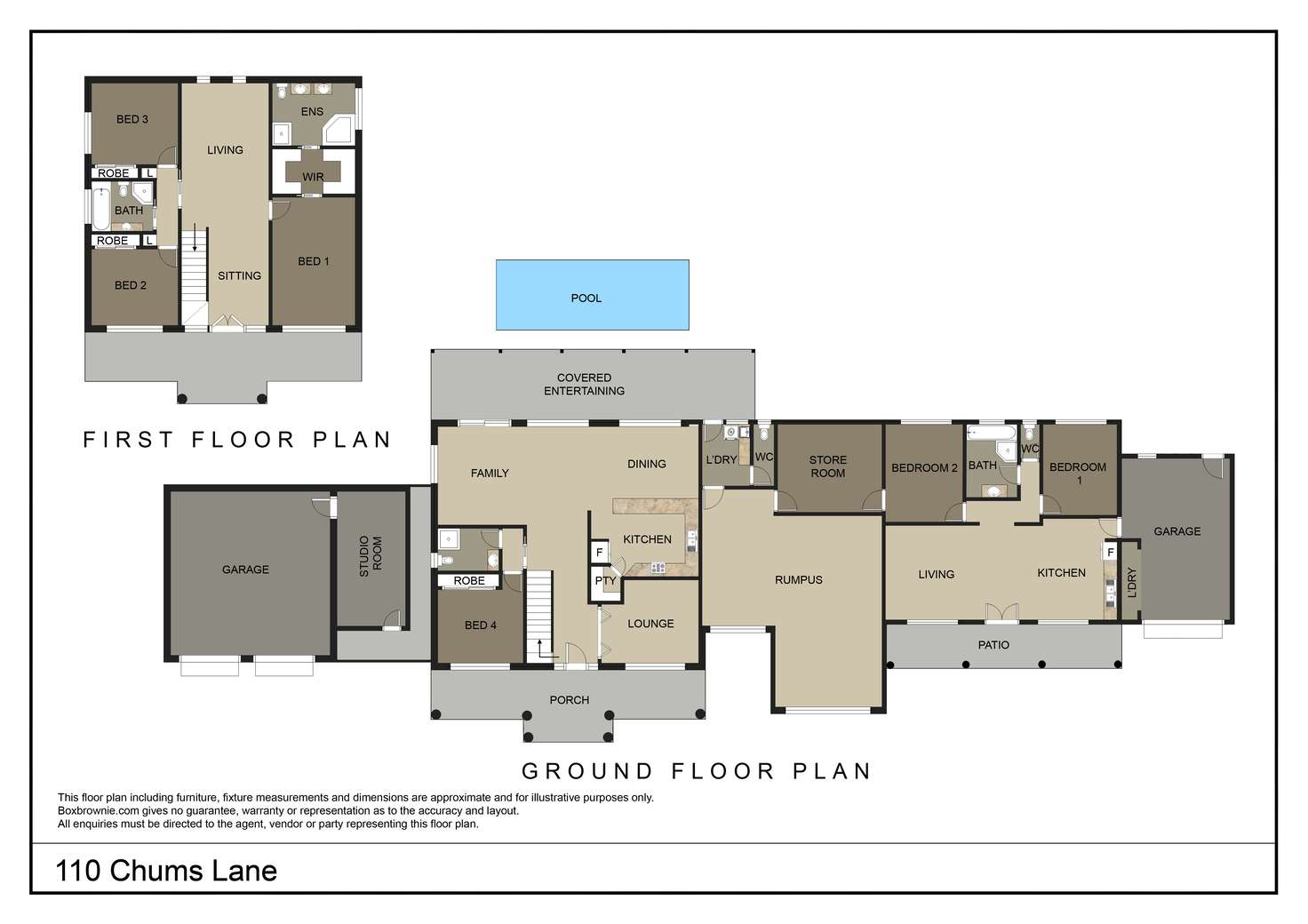 Floorplan of Homely house listing, 110 Chums Lane, Young NSW 2594