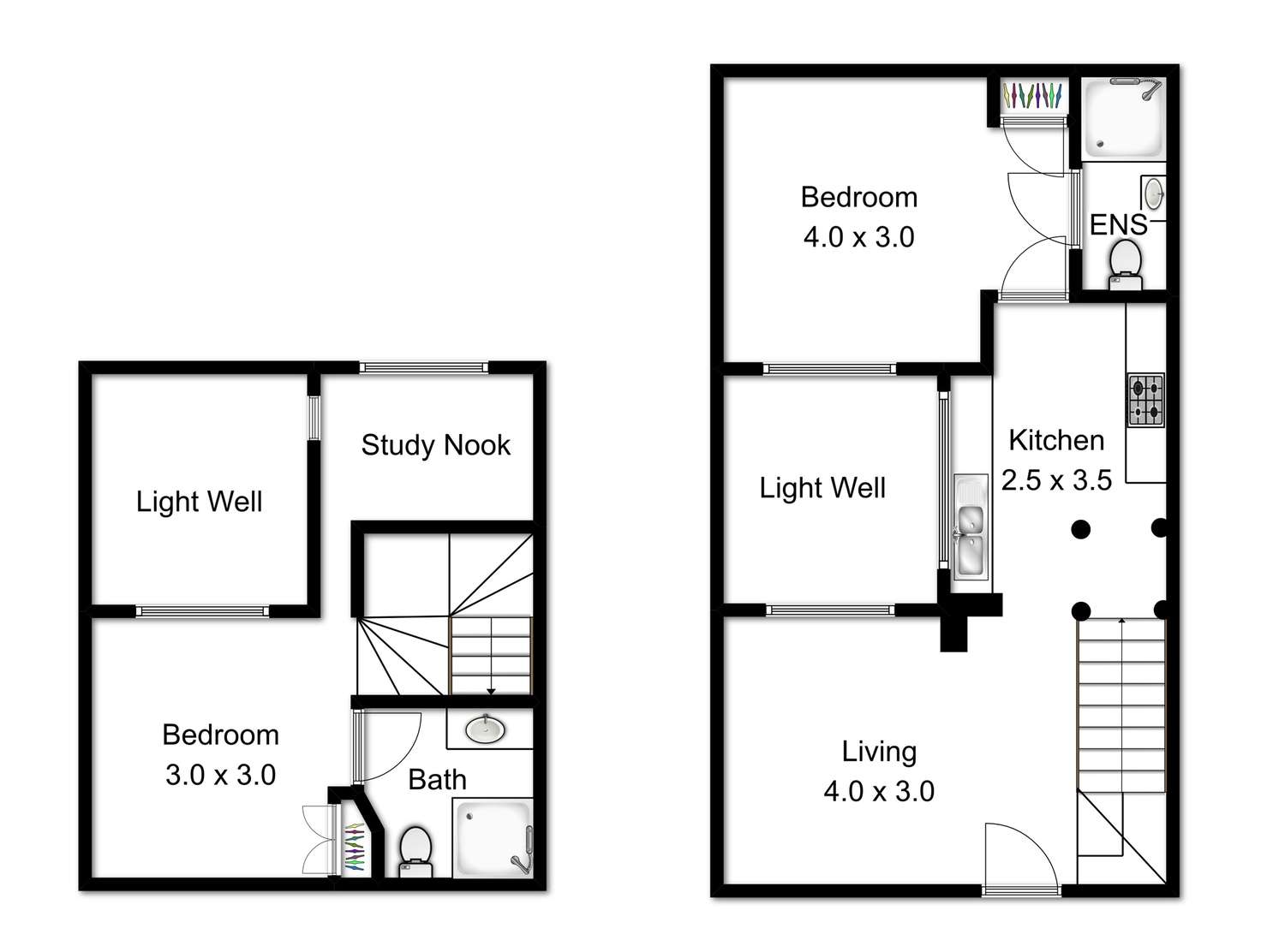 Floorplan of Homely unit listing, 460 Ann St, Brisbane QLD 4000