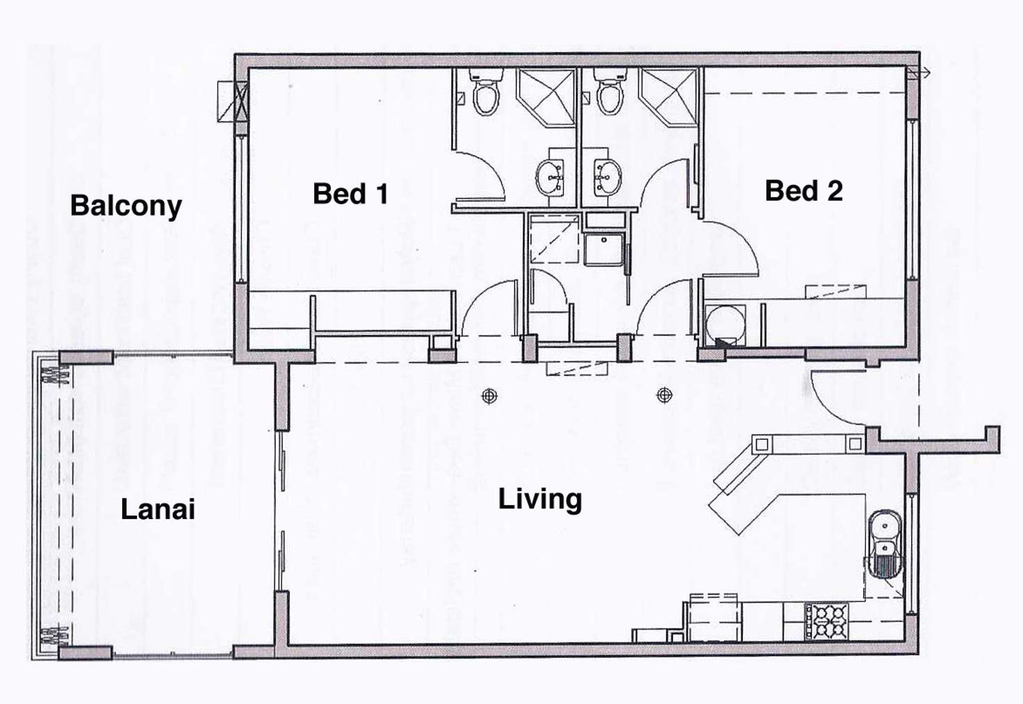 Floorplan of Homely apartment listing, 107/55-57 Clifton Road, Clifton Beach QLD 4879