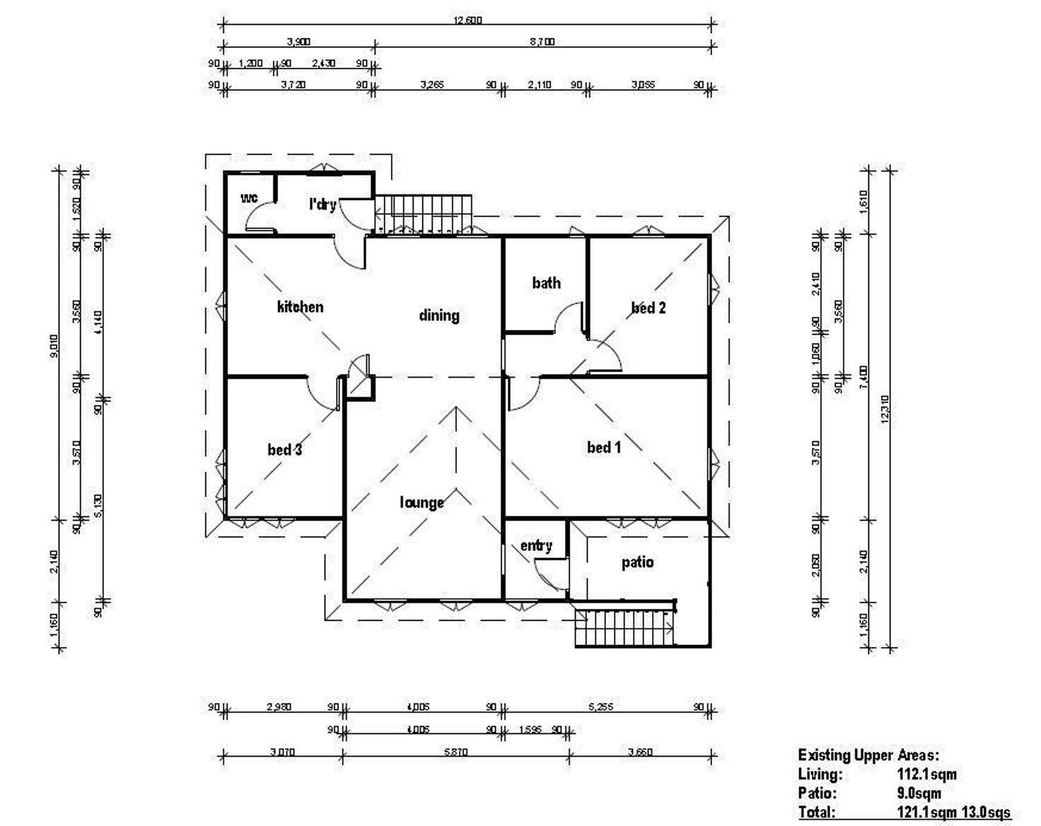 Floorplan of Homely house listing, Address available on request