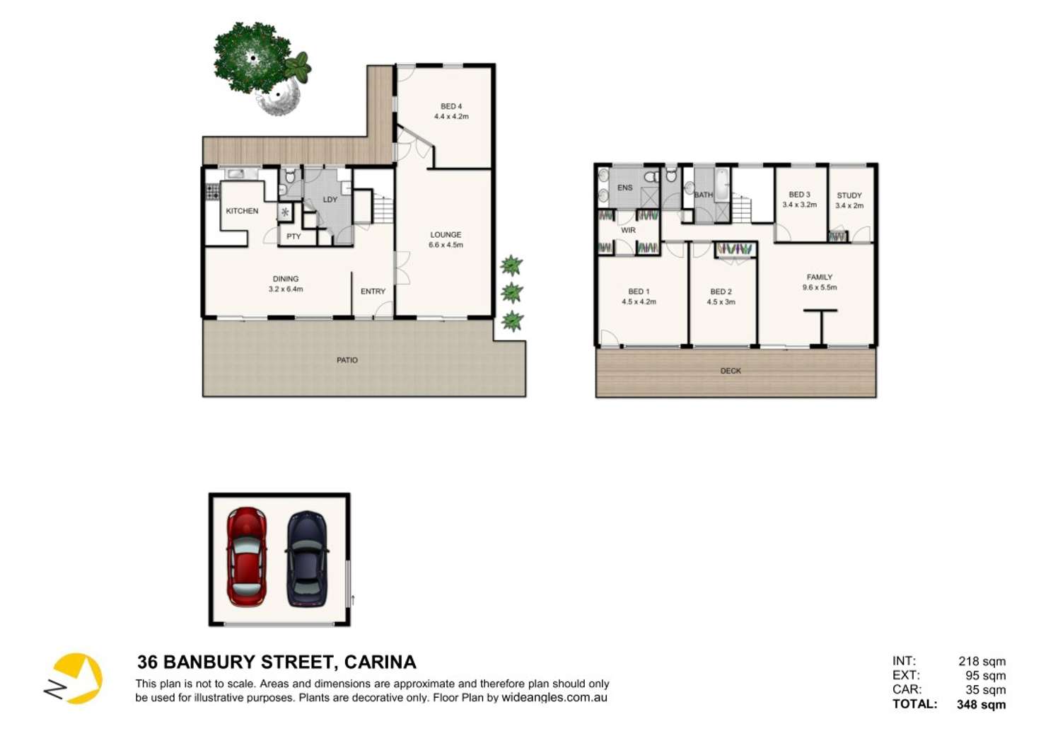 Floorplan of Homely house listing, 36 Banbury Street, Carina QLD 4152