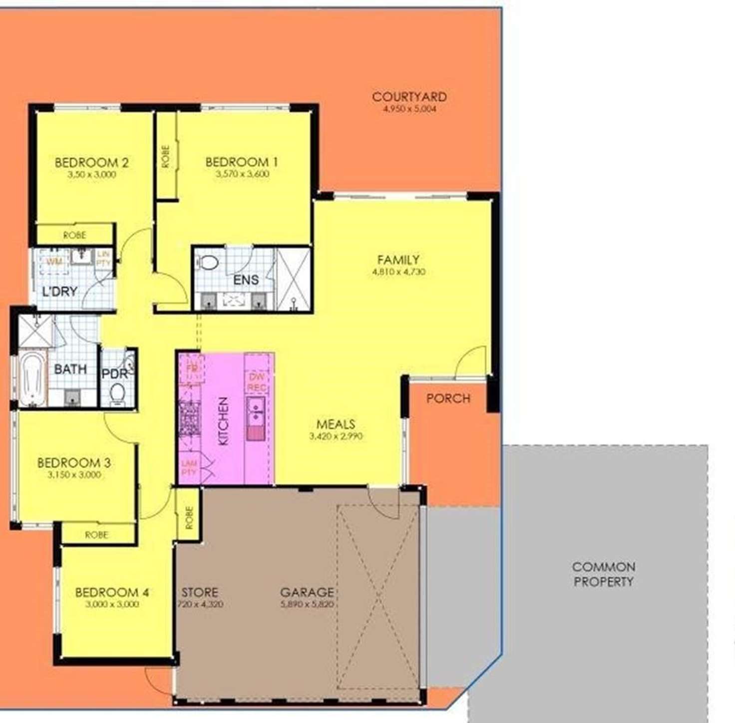 Floorplan of Homely house listing, 5/46 Kinsella Street, Joondanna WA 6060