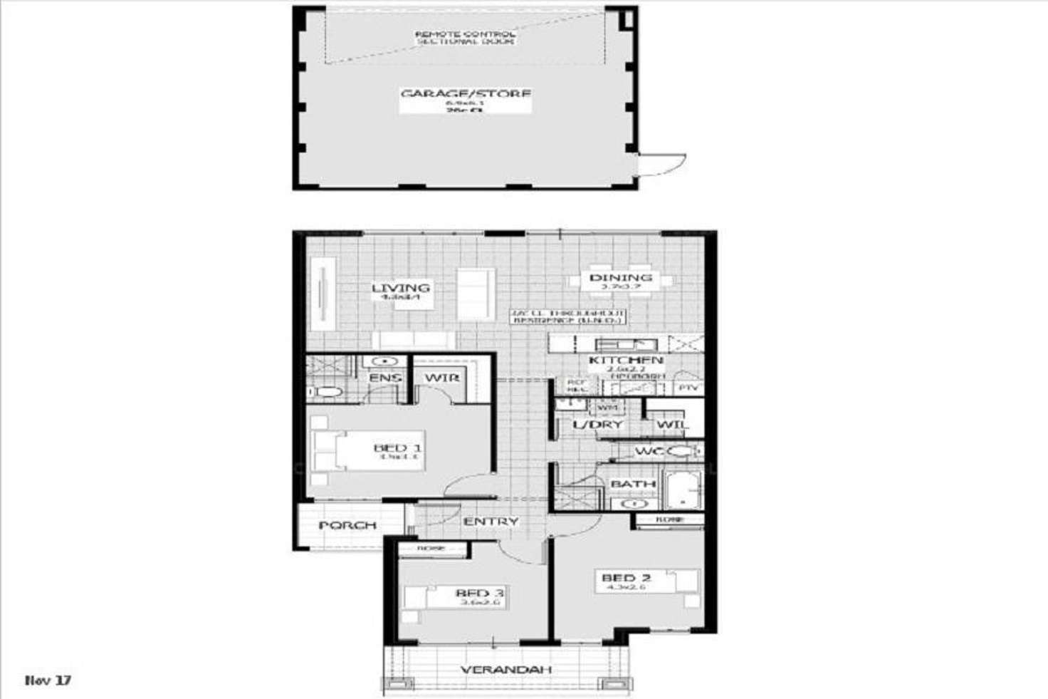 Floorplan of Homely house listing, * Blumann Lane, Alkimos WA 6038