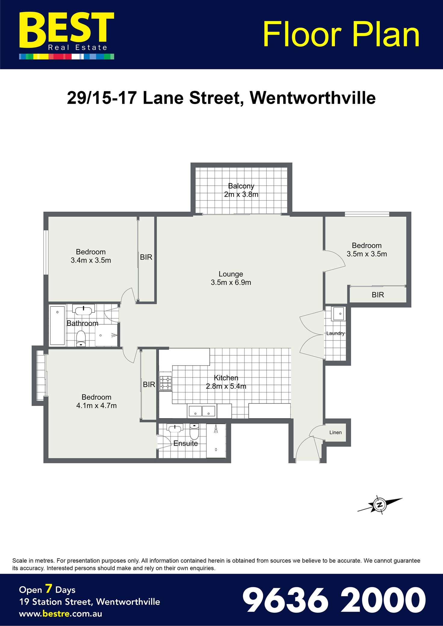 Floorplan of Homely unit listing, Address available on request