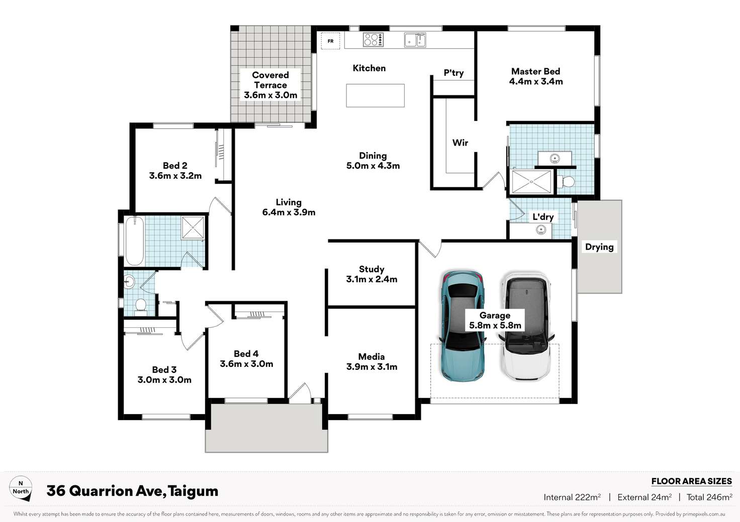 Floorplan of Homely house listing, 36 Quarrion Street, Taigum QLD 4018