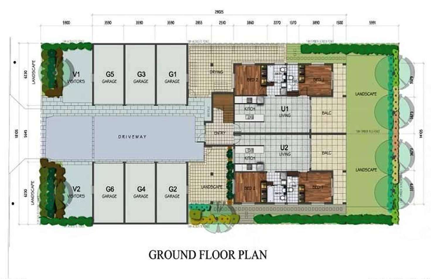 Floorplan of Homely unit listing, 4/3 Tabbil Street, Zillmere QLD 4034