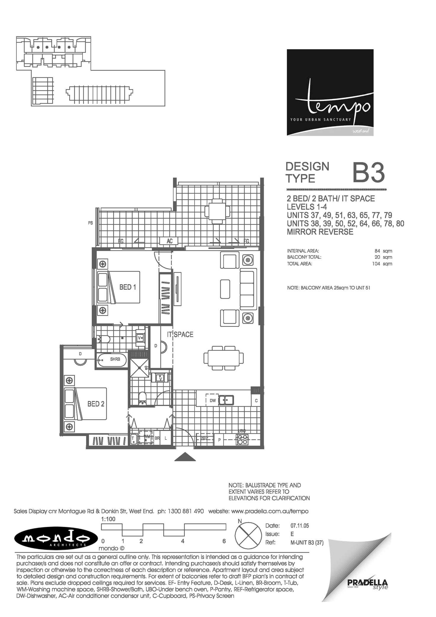 Floorplan of Homely house listing, 37/20 Donkin, West End QLD 4101