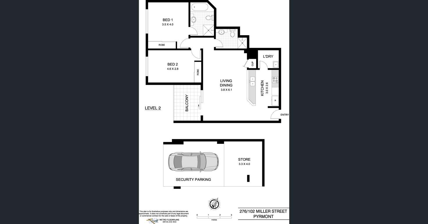 Floorplan of Homely apartment listing, Address available on request