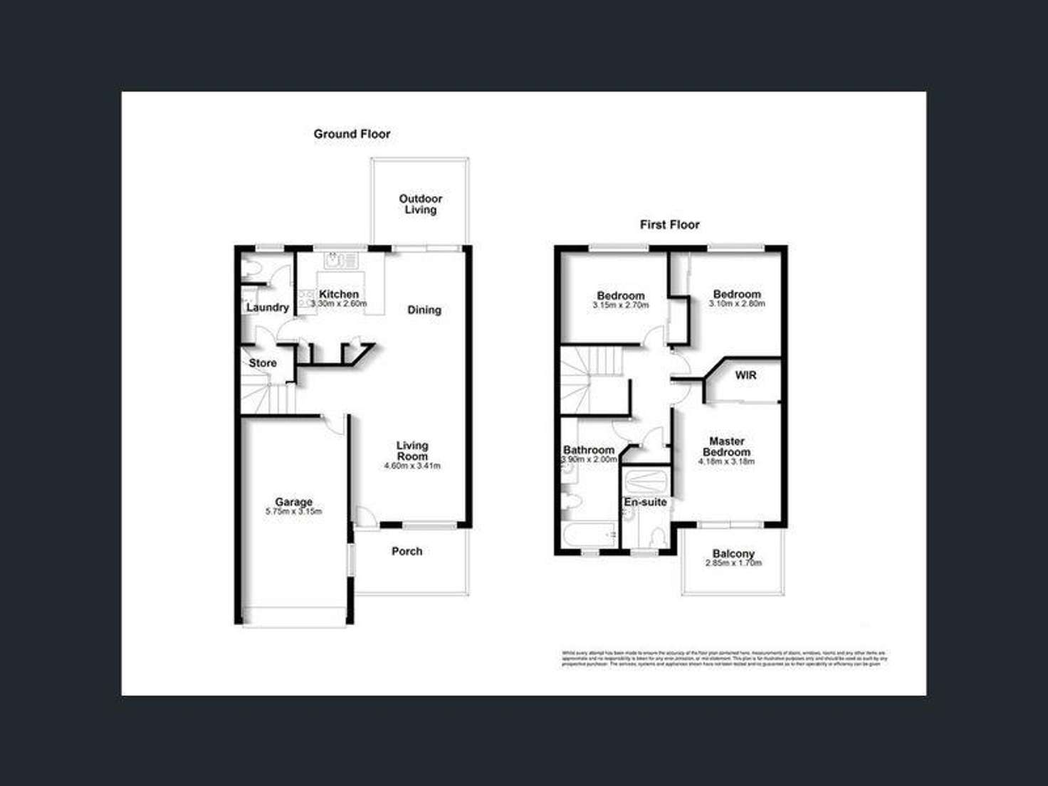 Floorplan of Homely townhouse listing, 8/259 Albany Creek Rd, Bridgeman Downs QLD 4035
