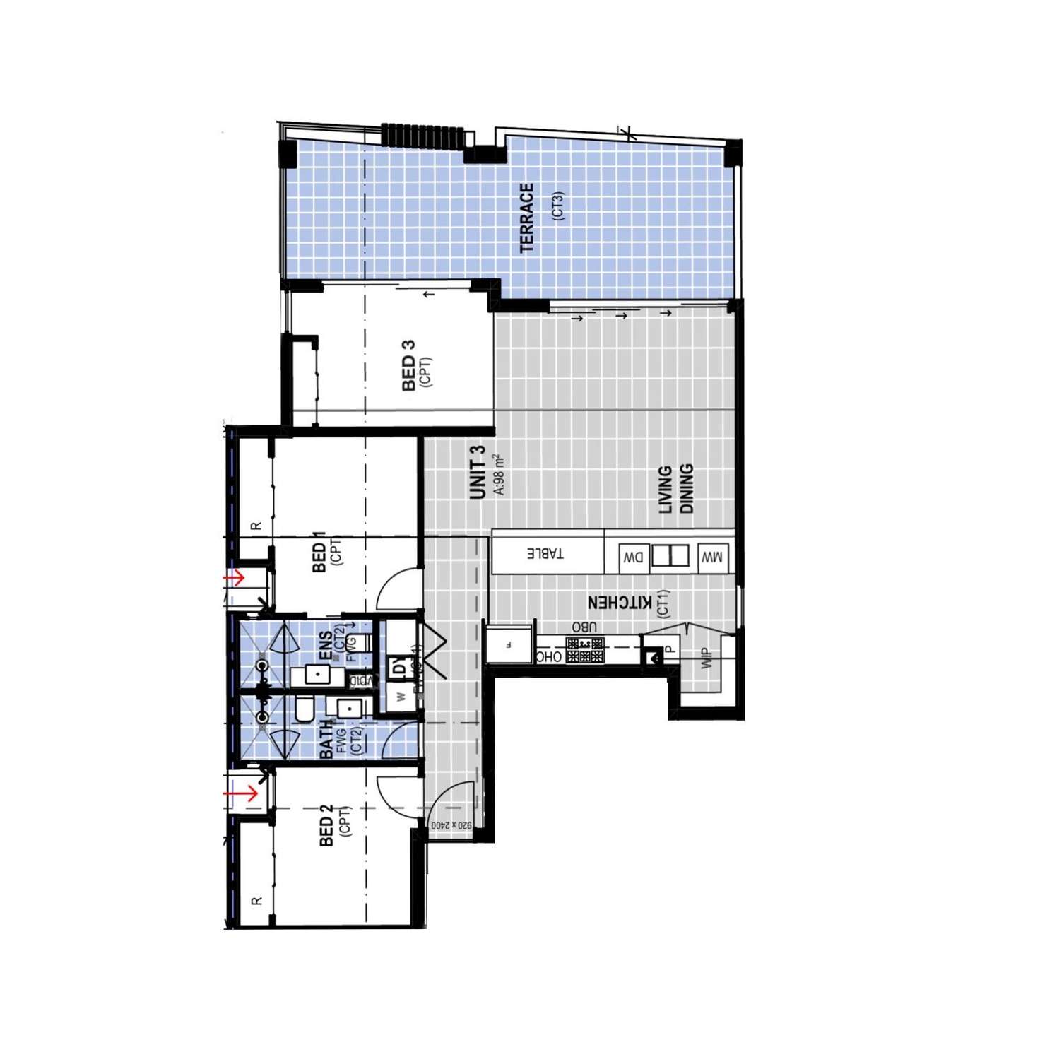 Floorplan of Homely apartment listing, 45 Cartwright Street, Windsor QLD 4030
