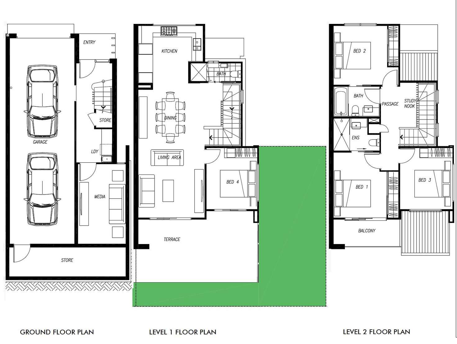 Floorplan of Homely townhouse listing, 6/40 Lang St, Sunnybank Hills QLD 4109