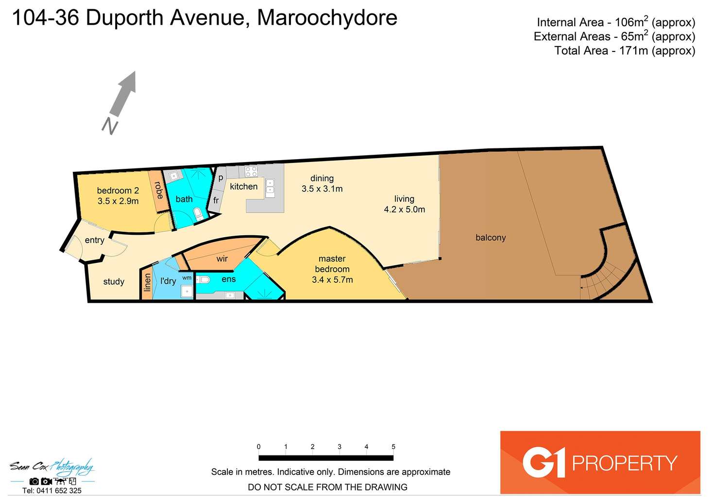 Floorplan of Homely unit listing, 104/36 Duporth Avenue, Maroochydore QLD 4558