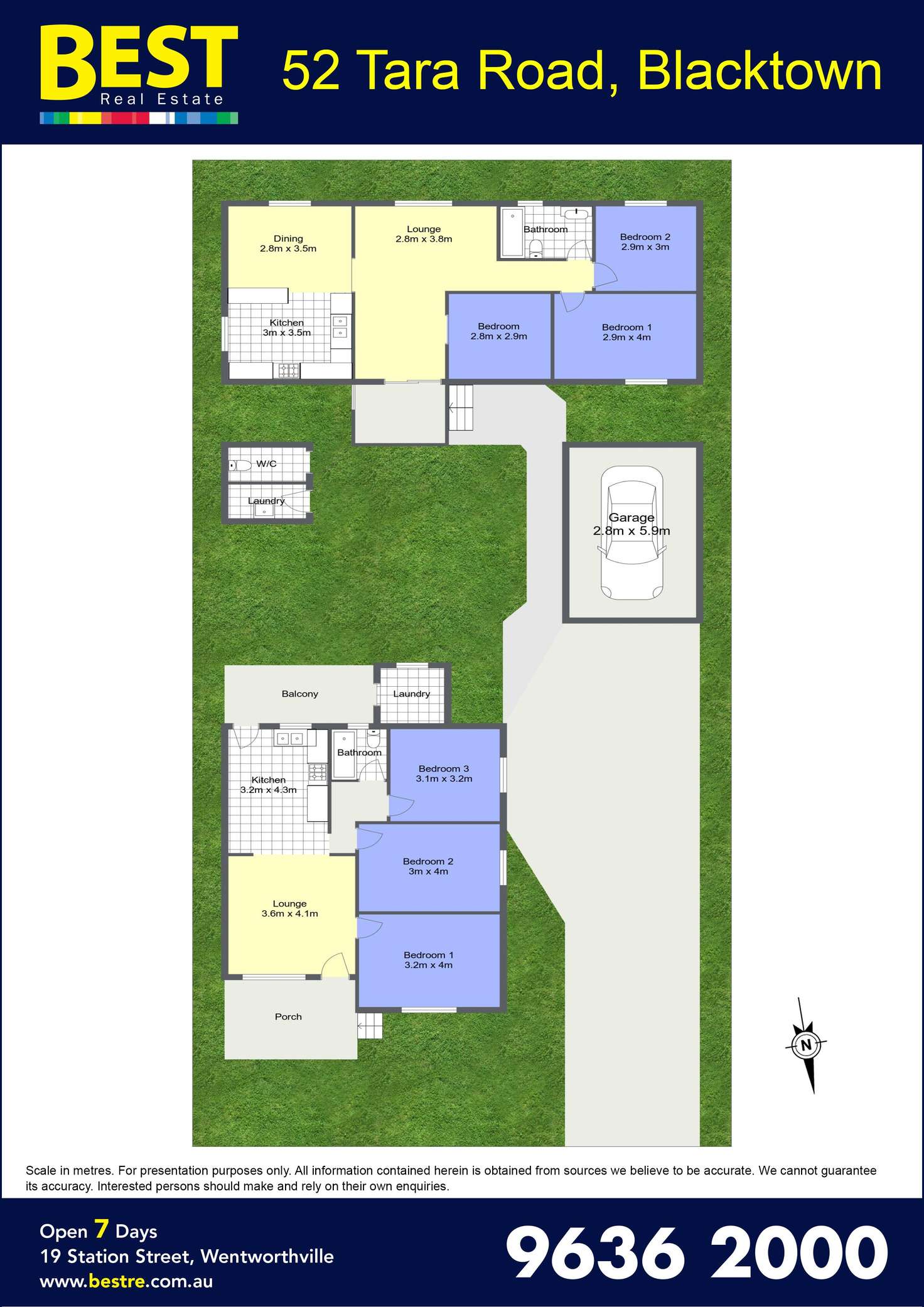 Floorplan of Homely house listing, 52 Tara Road, Blacktown NSW 2148