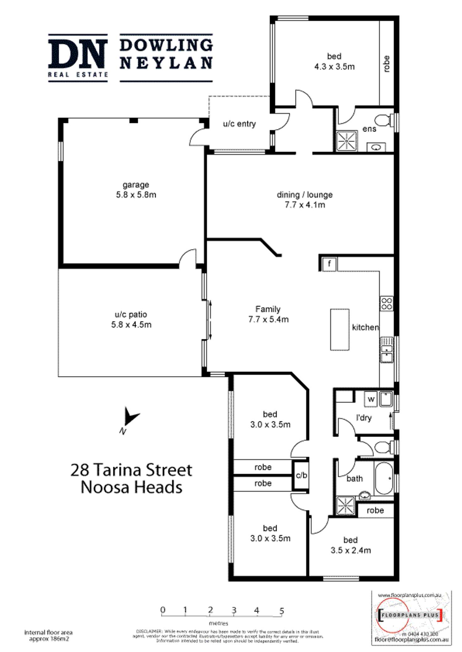 Floorplan of Homely house listing, 28 Tarina Street, Noosa Heads QLD 4567