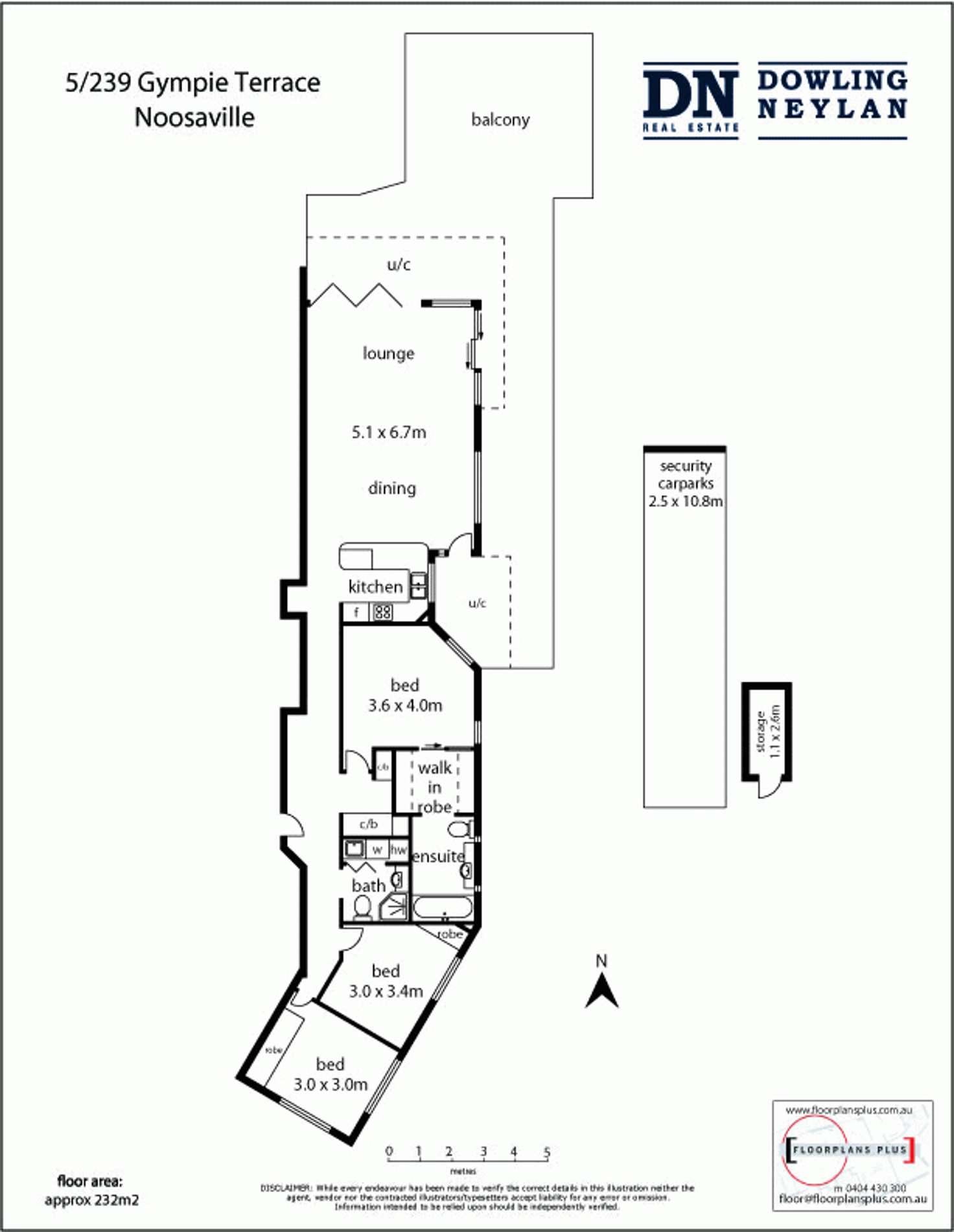 Floorplan of Homely unit listing, 5/239-245 Gympie Terrace, Noosaville QLD 4566