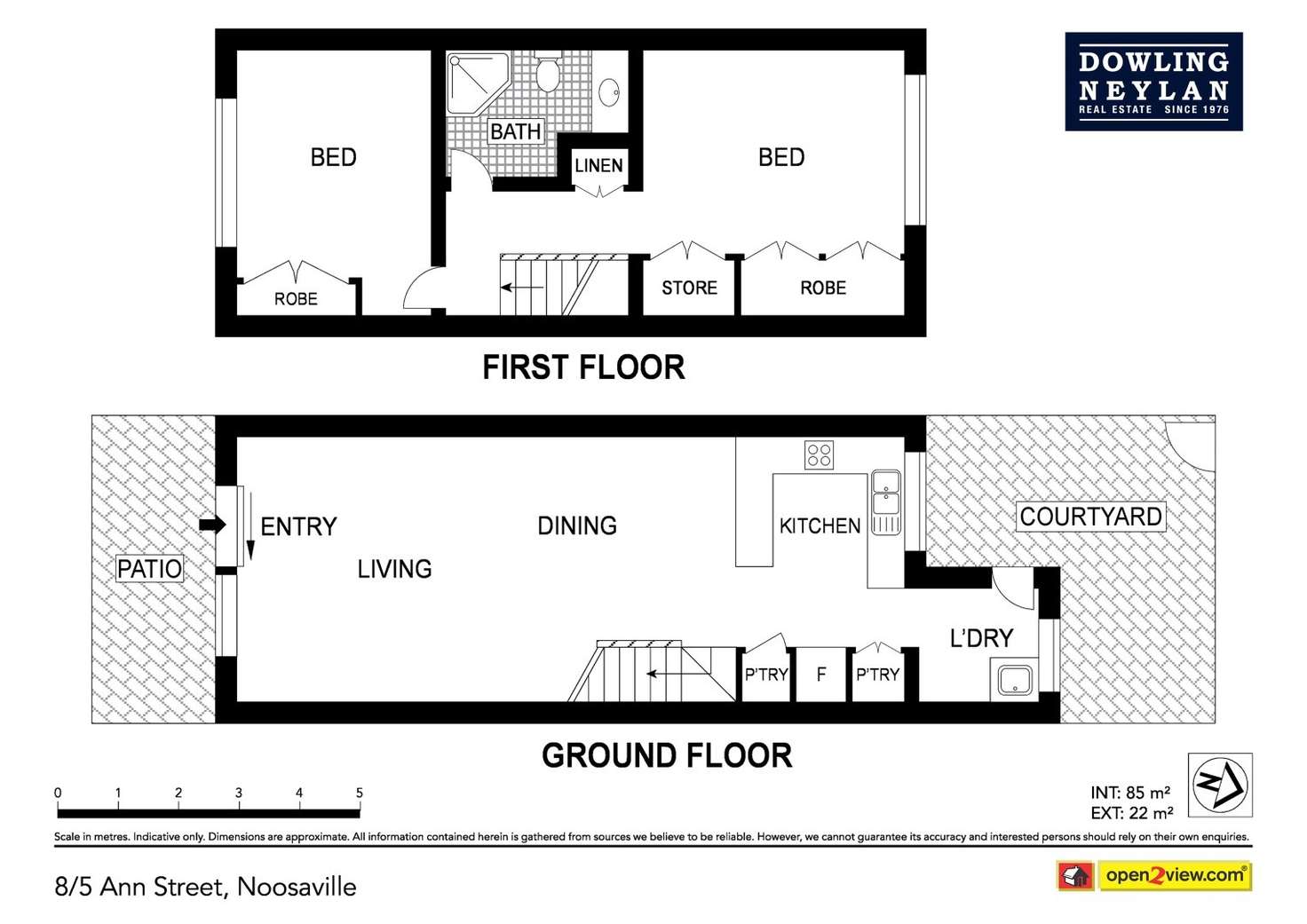 Floorplan of Homely unit listing, 8/5 Ann Street, Noosaville QLD 4566