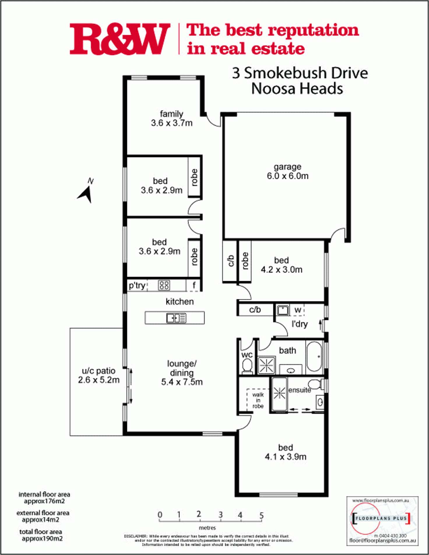 Floorplan of Homely house listing, 3 Smoke Bush Drive, Noosa Heads QLD 4567