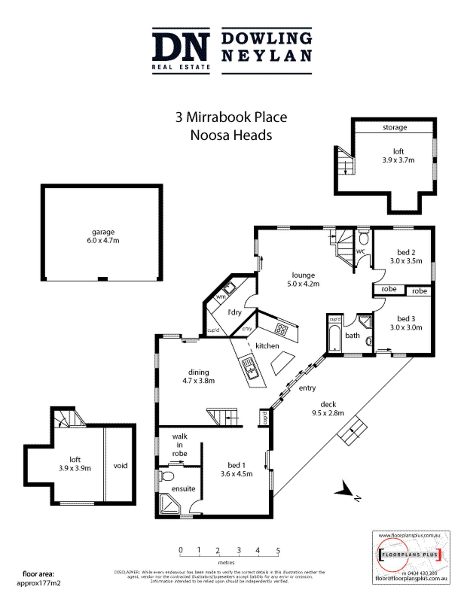 Floorplan of Homely house listing, 3 Mirrabook Court, Noosa Heads QLD 4567
