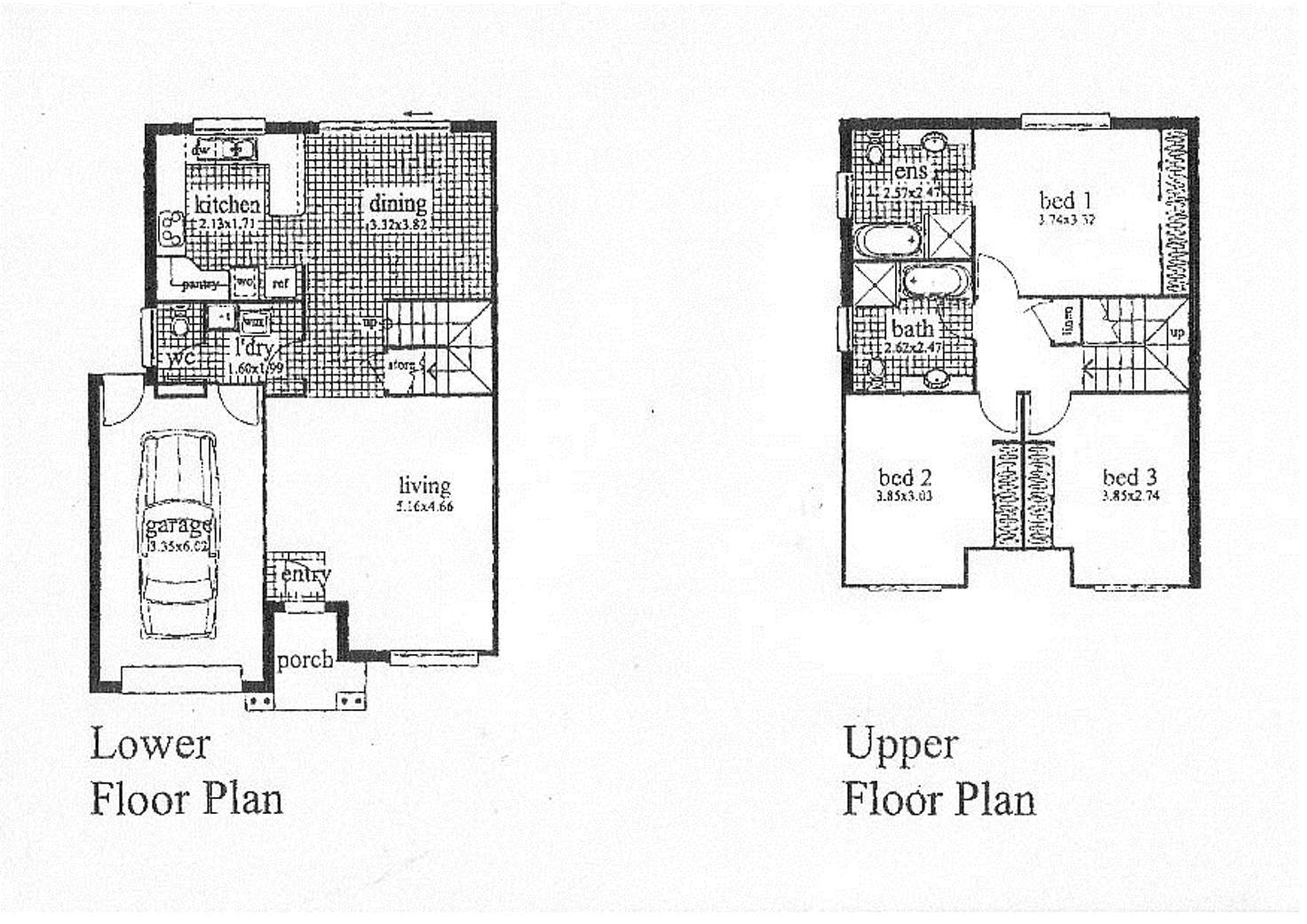 Floorplan of Homely townhouse listing, 120 Uxbridge Street, Grange QLD 4051