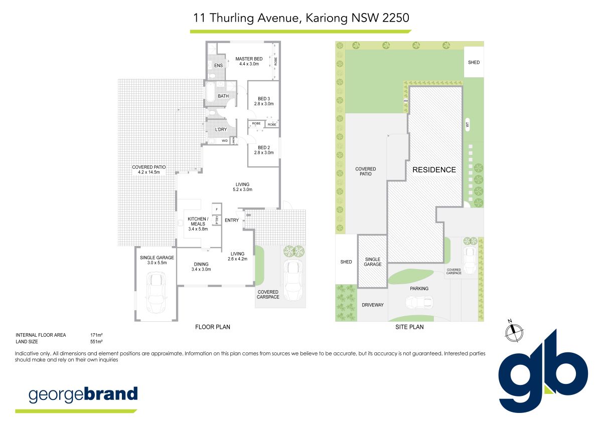 Floorplan of Homely house listing, 11 Thurling Avenue, Kariong NSW 2250