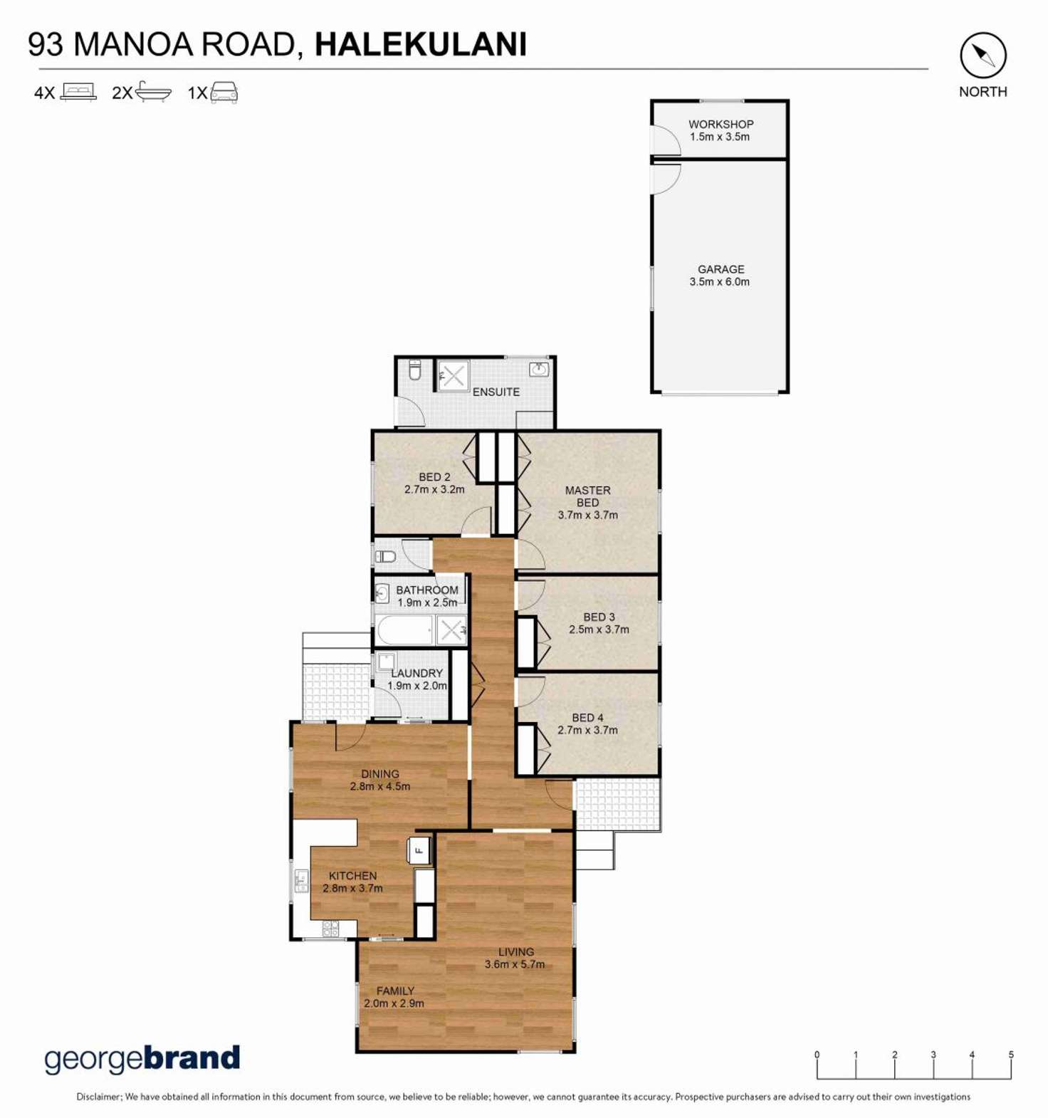 Floorplan of Homely house listing, 93 Manoa Road, Halekulani NSW 2262