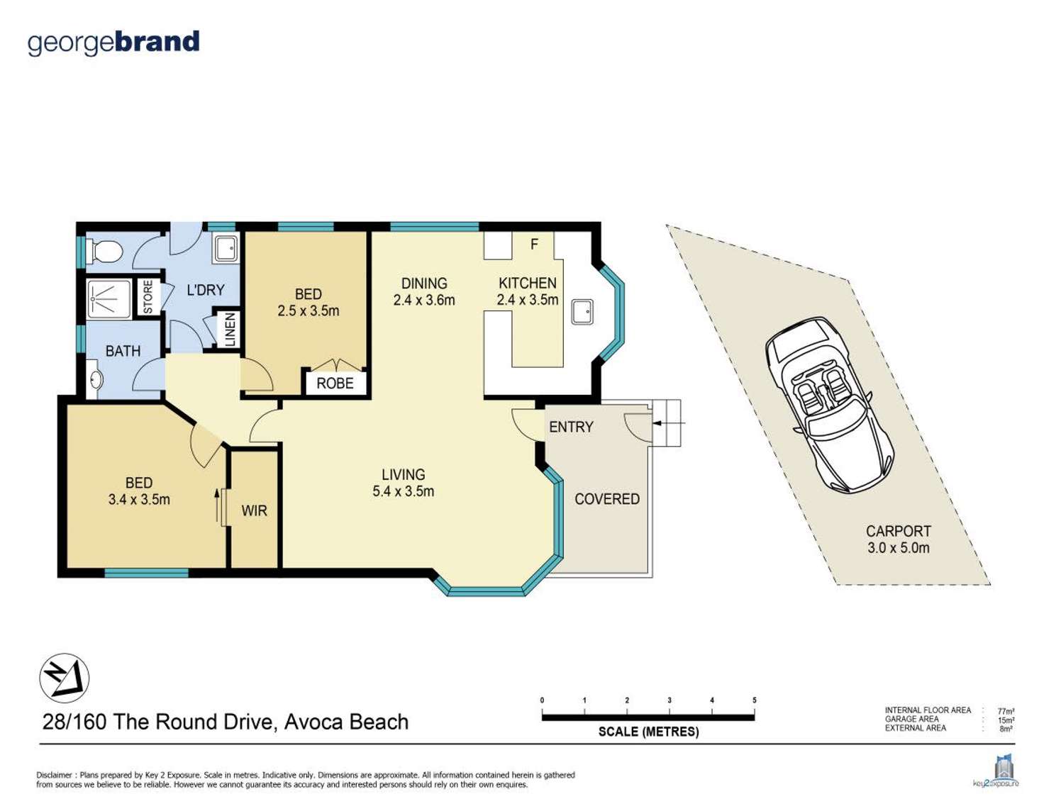 Floorplan of Homely house listing, 28/160 The Round Drive, Avoca Beach NSW 2251