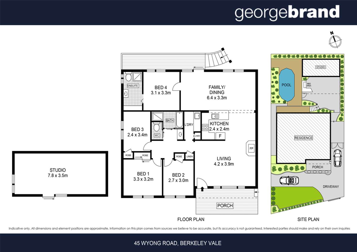 Floorplan of Homely house listing, 45 Wyong Road, Berkeley Vale NSW 2261