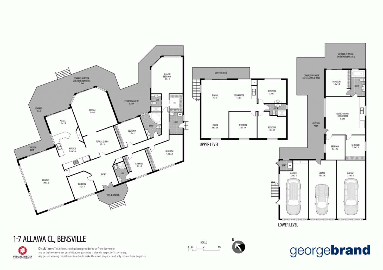 Floorplan of Homely acreageSemiRural listing, 1-7 Allawa Close, Bensville NSW 2251