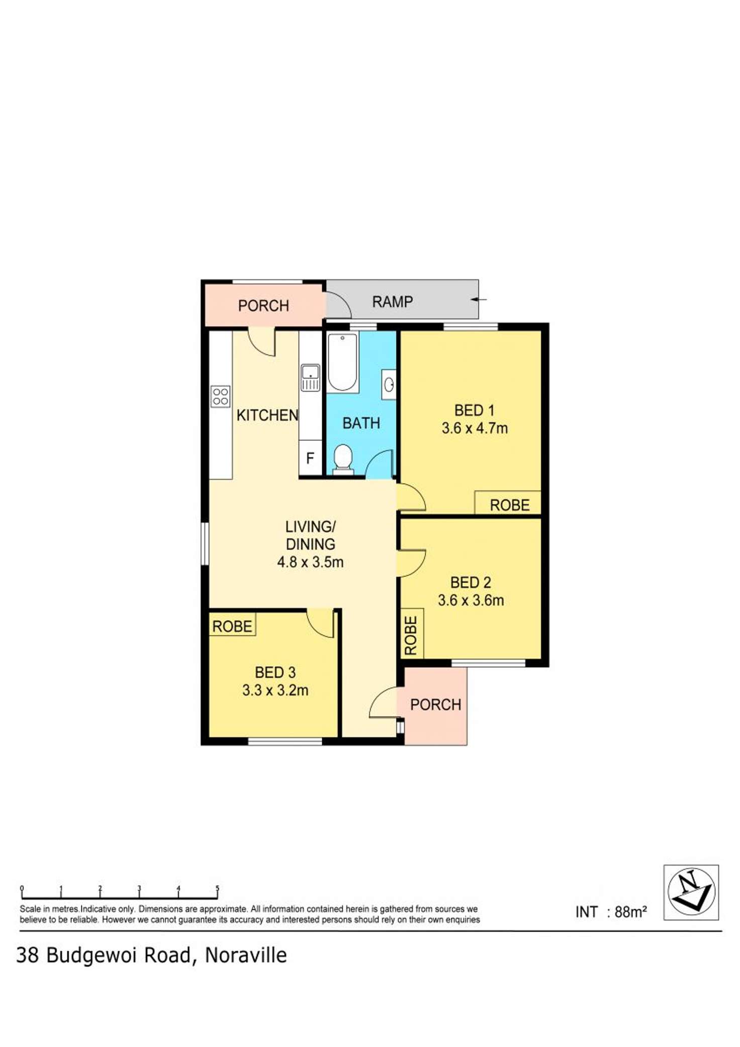 Floorplan of Homely house listing, 38 Budgewoi Rd, Noraville NSW 2263