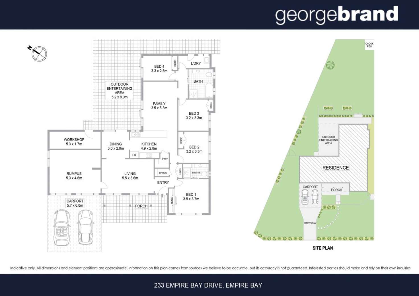 Floorplan of Homely house listing, 233 Empire Bay Drive, Empire Bay NSW 2257