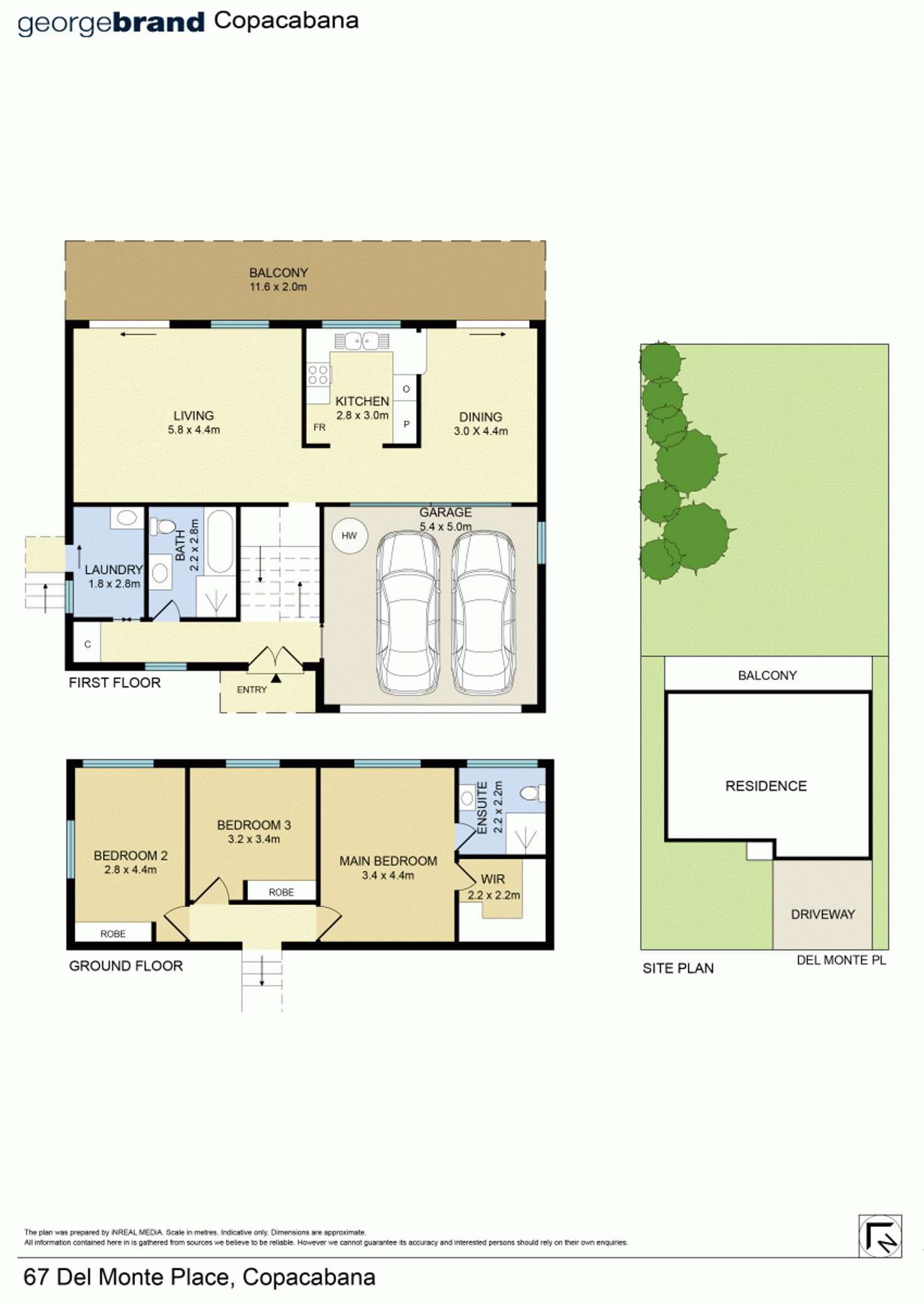 Floorplan of Homely house listing, 67 Del Monte Place, Copacabana NSW 2251