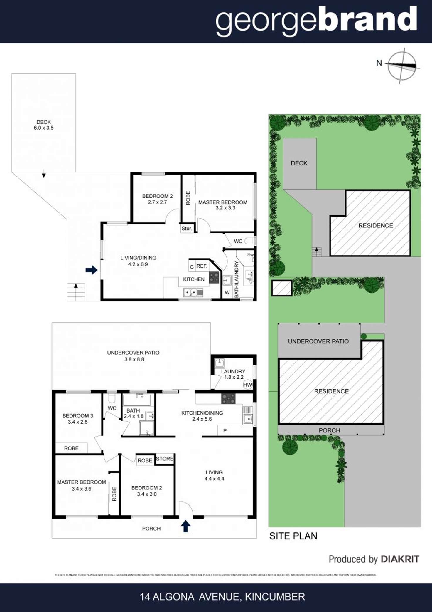 Floorplan of Homely house listing, 14 Algona Avenue, Kincumber NSW 2251