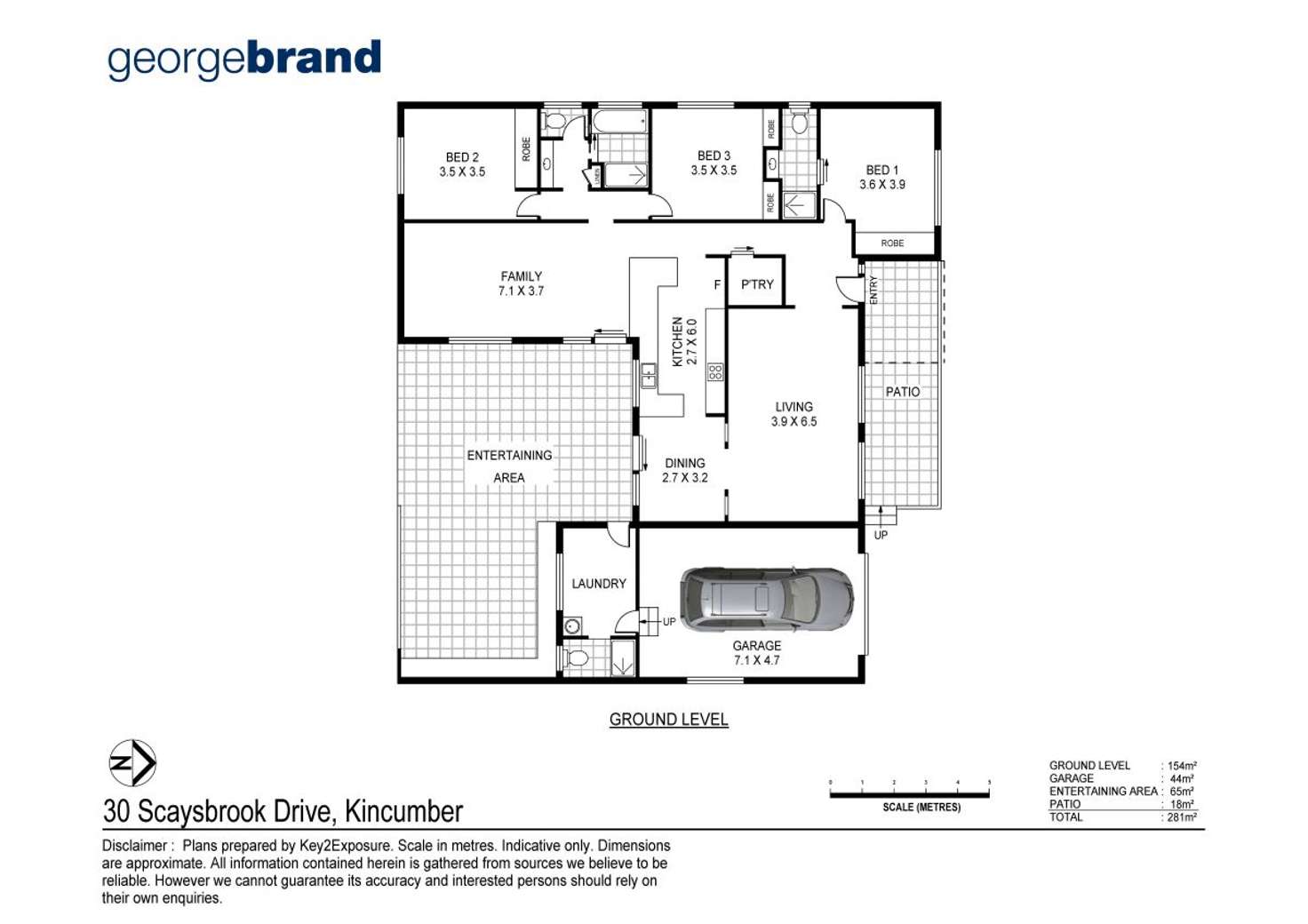Floorplan of Homely house listing, 30 Scaysbrook Drive, Kincumber NSW 2251