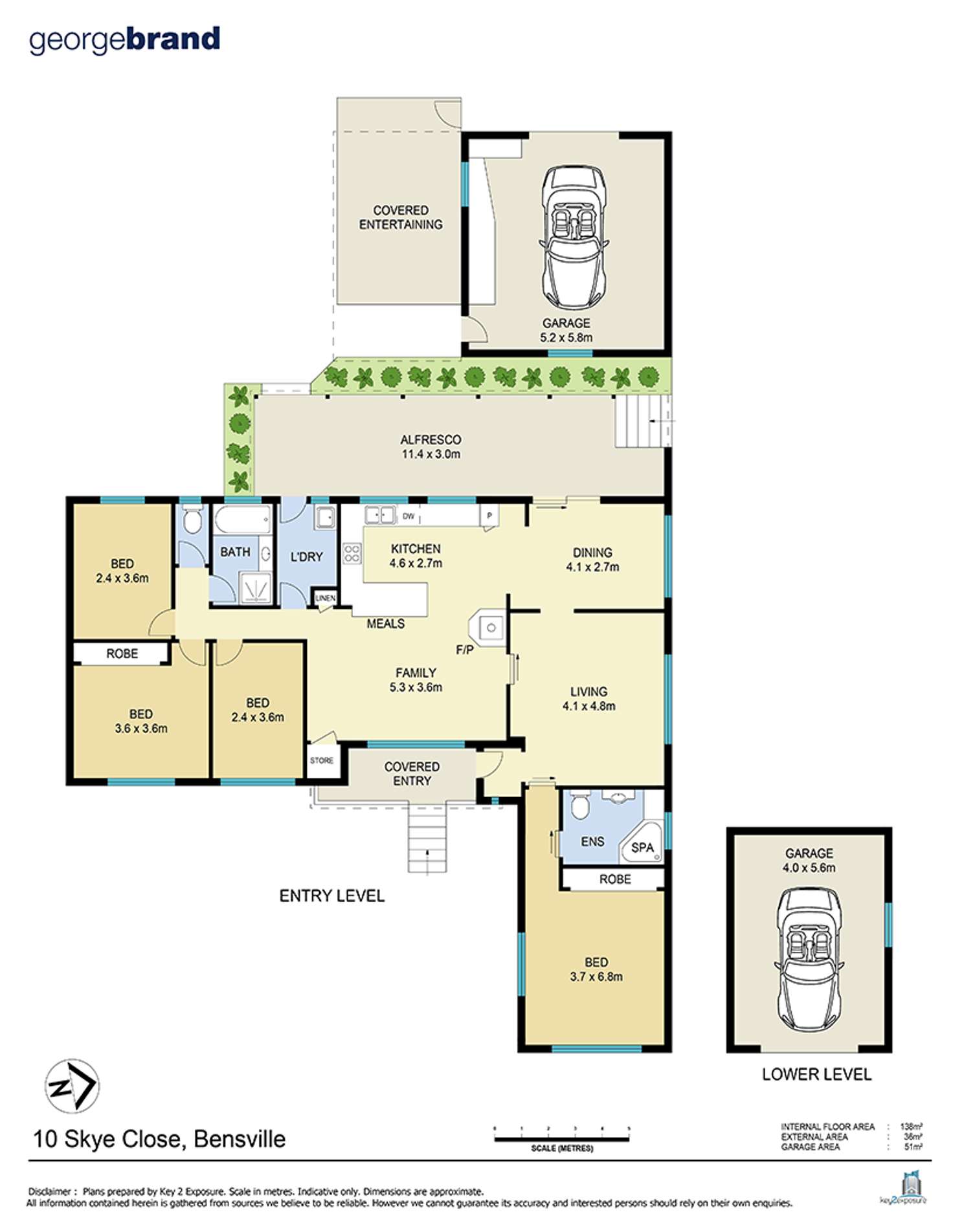 Floorplan of Homely house listing, 10 Skye Close, Bensville NSW 2251