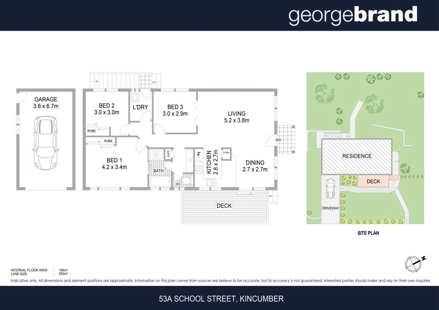 Floorplan of Homely house listing, 53A School Street, Kincumber NSW 2251