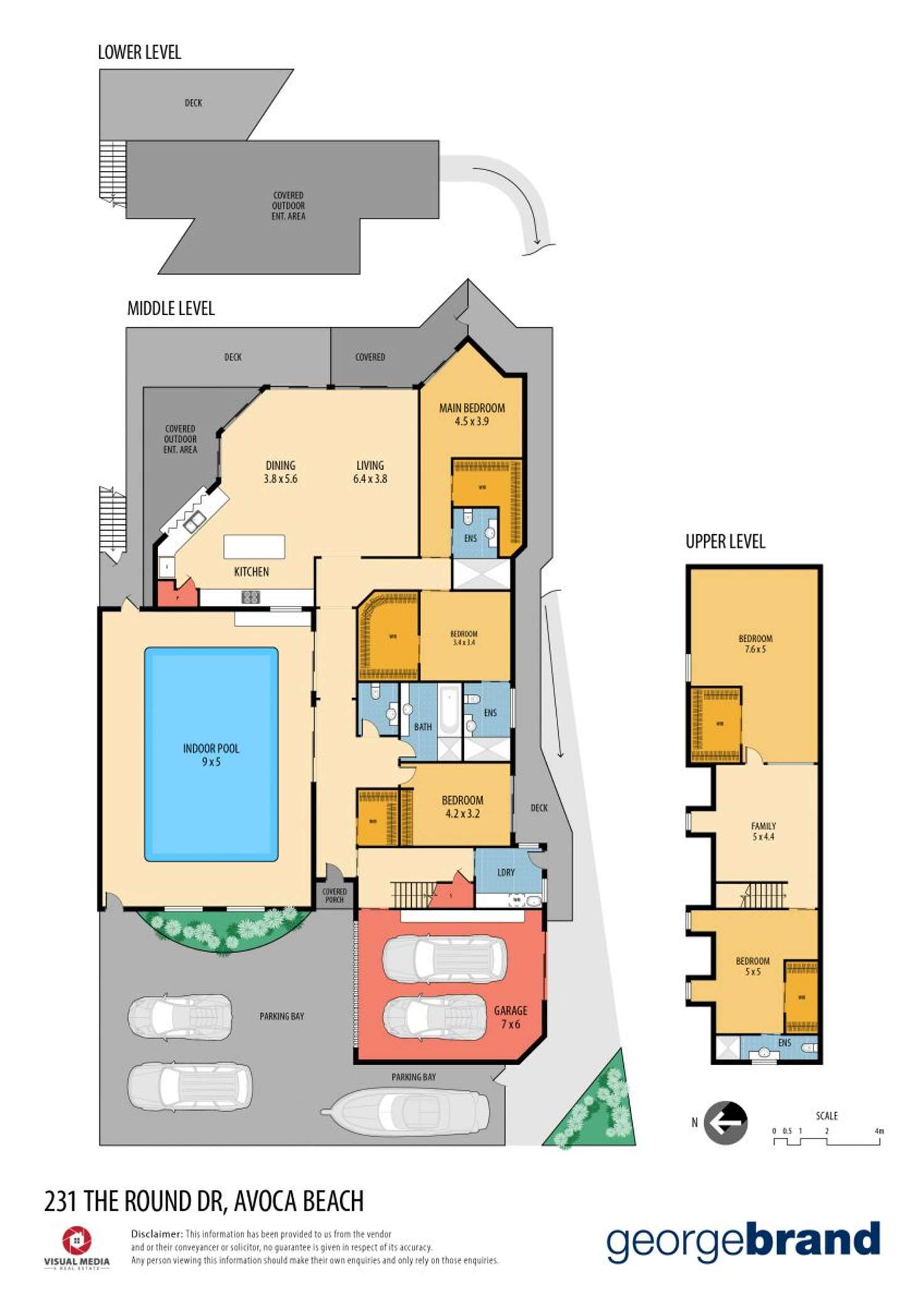 Floorplan of Homely house listing, 231 The Round Drive, Avoca Beach NSW 2251
