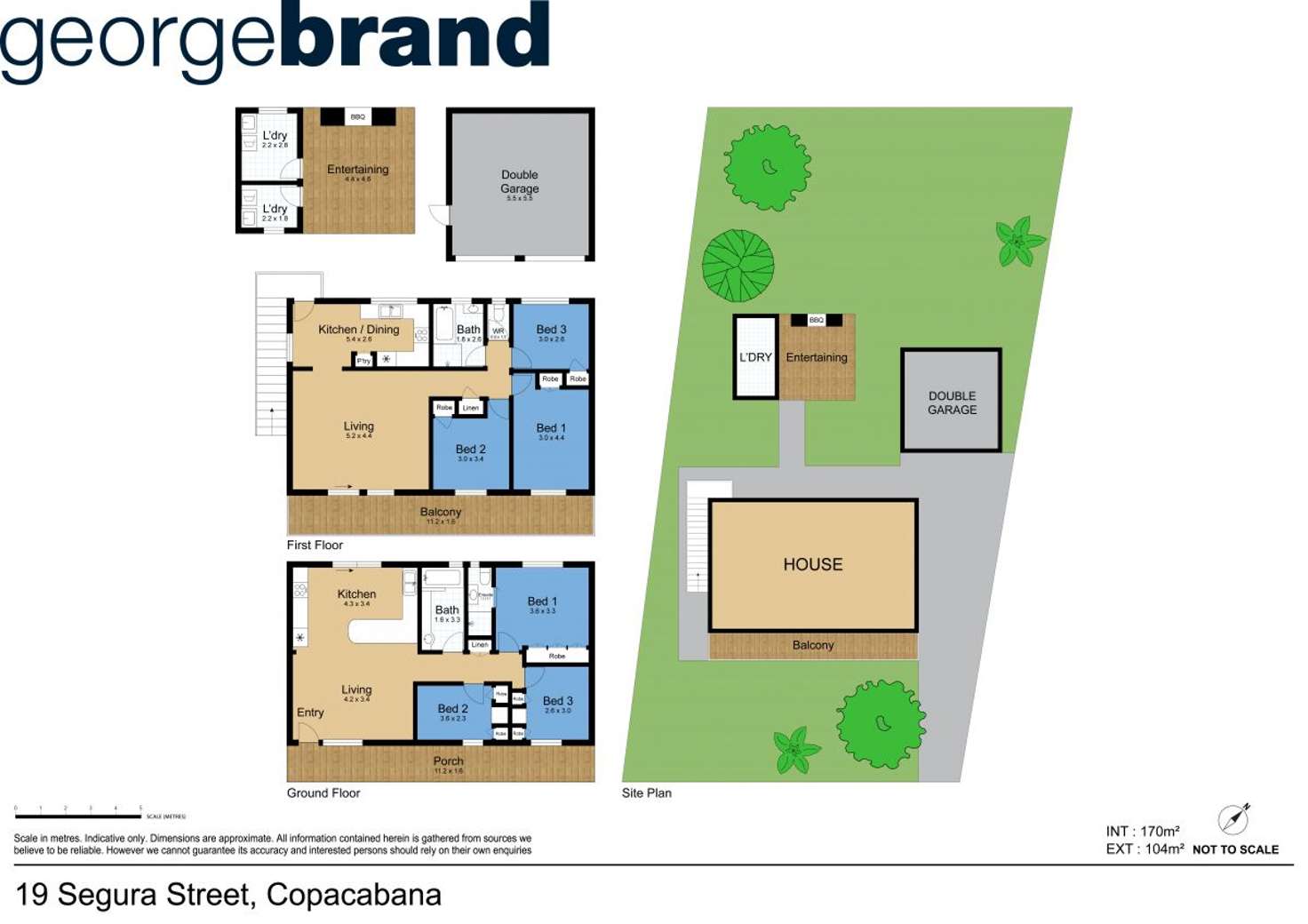 Floorplan of Homely house listing, 19 Segura Street, Copacabana NSW 2251