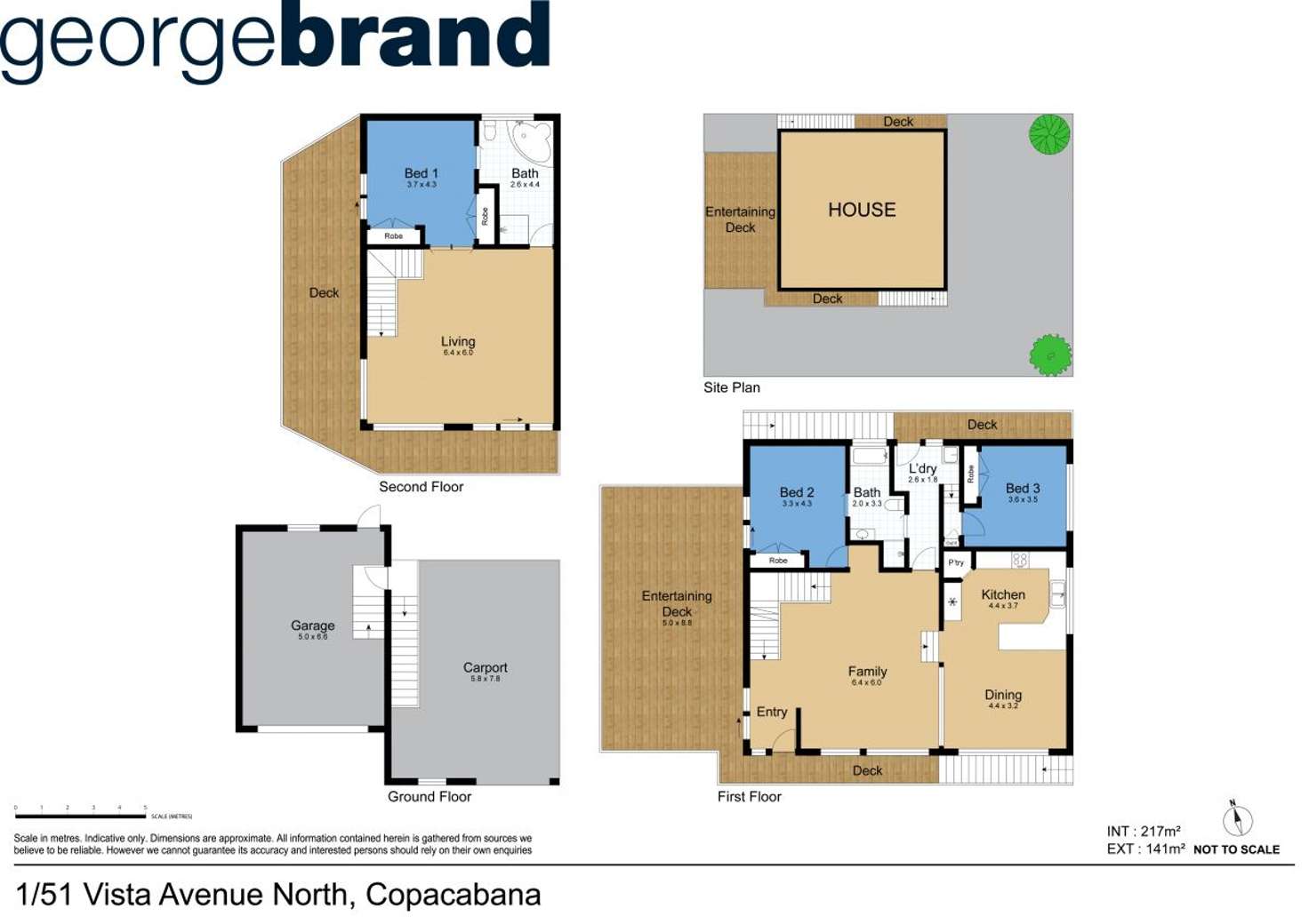 Floorplan of Homely house listing, 1/51 Vista Avenue North, Copacabana NSW 2251