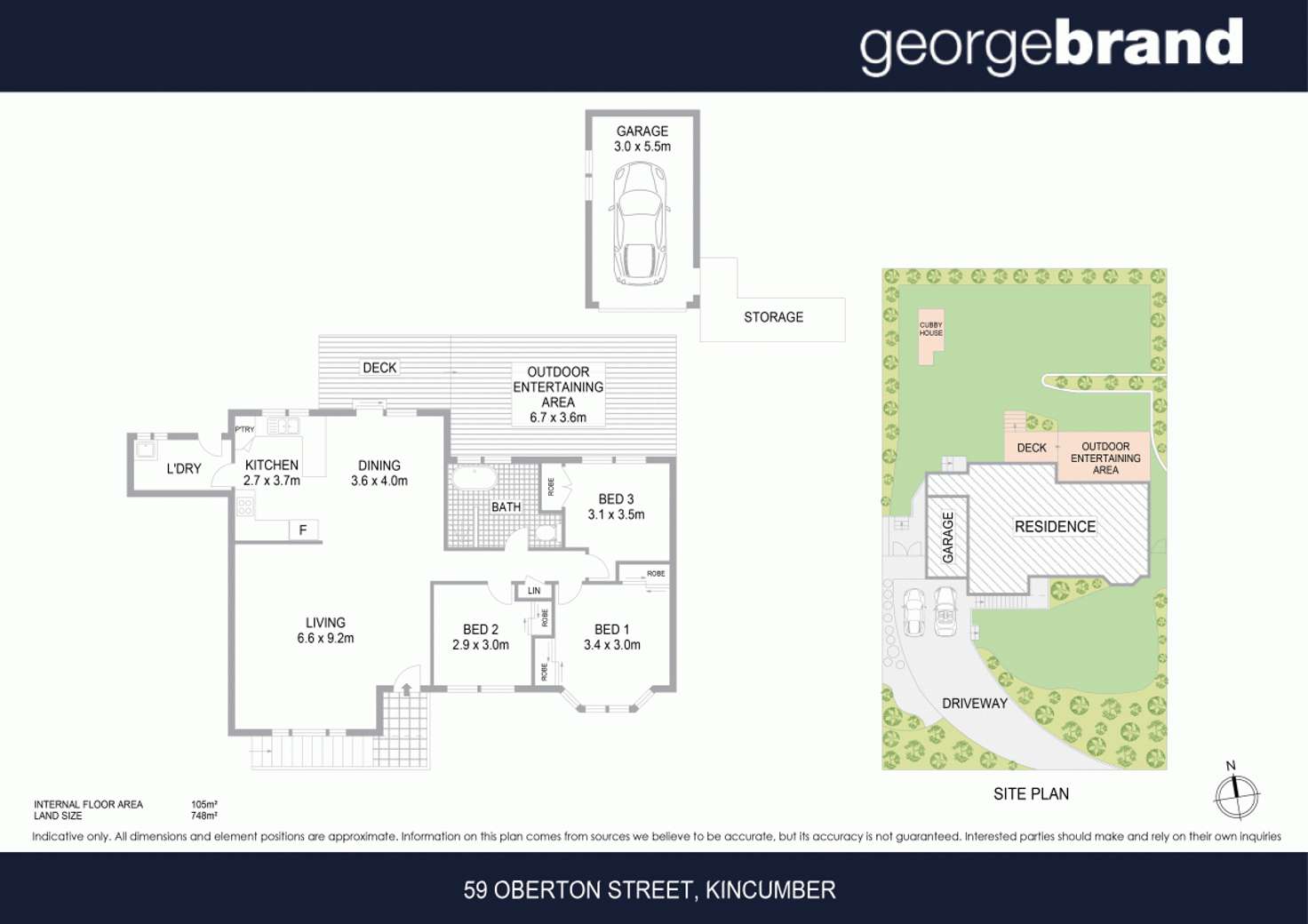 Floorplan of Homely house listing, 59 Oberton Street, Kincumber NSW 2251