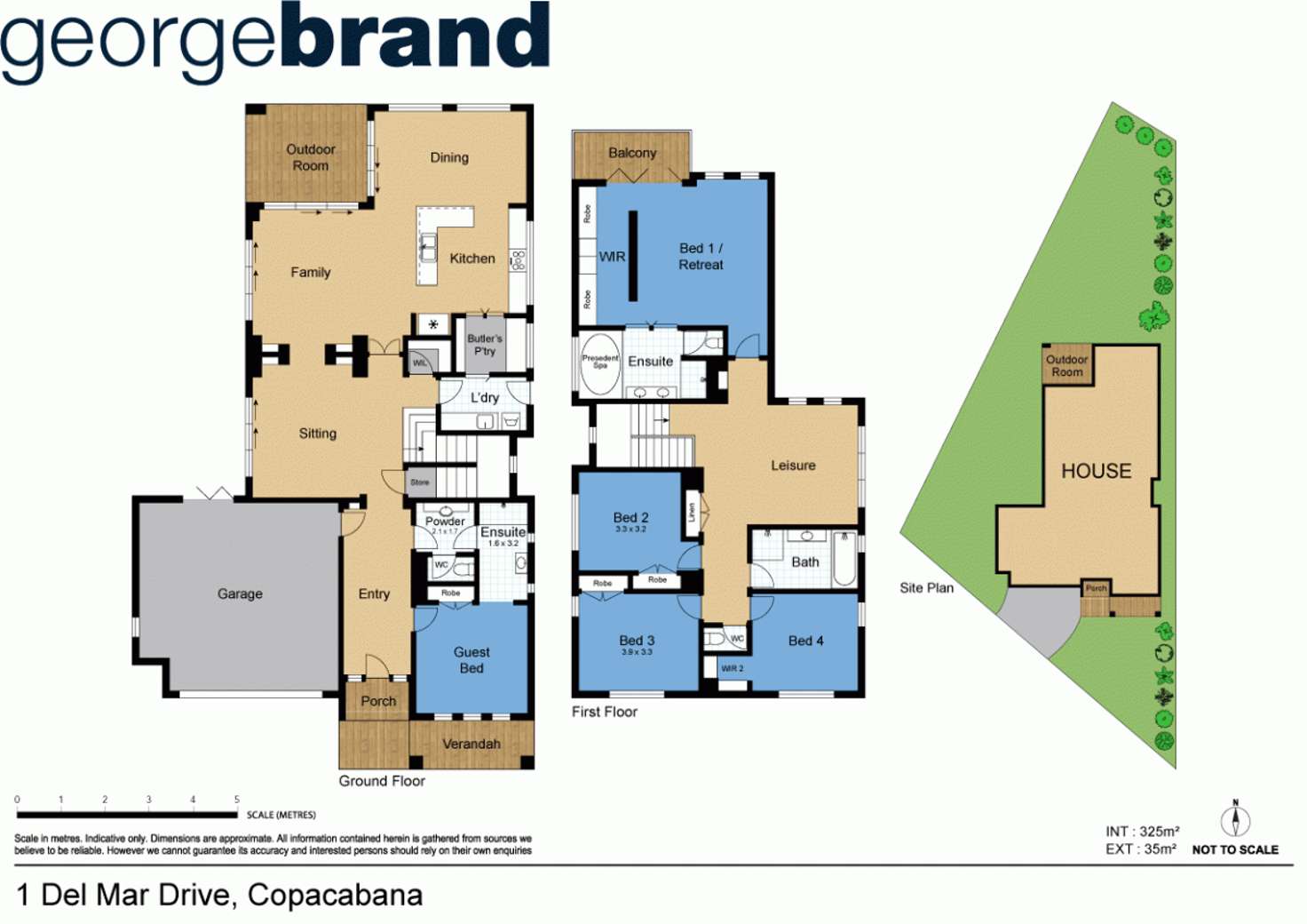 Floorplan of Homely house listing, 1 Del Mar Drive, Copacabana NSW 2251